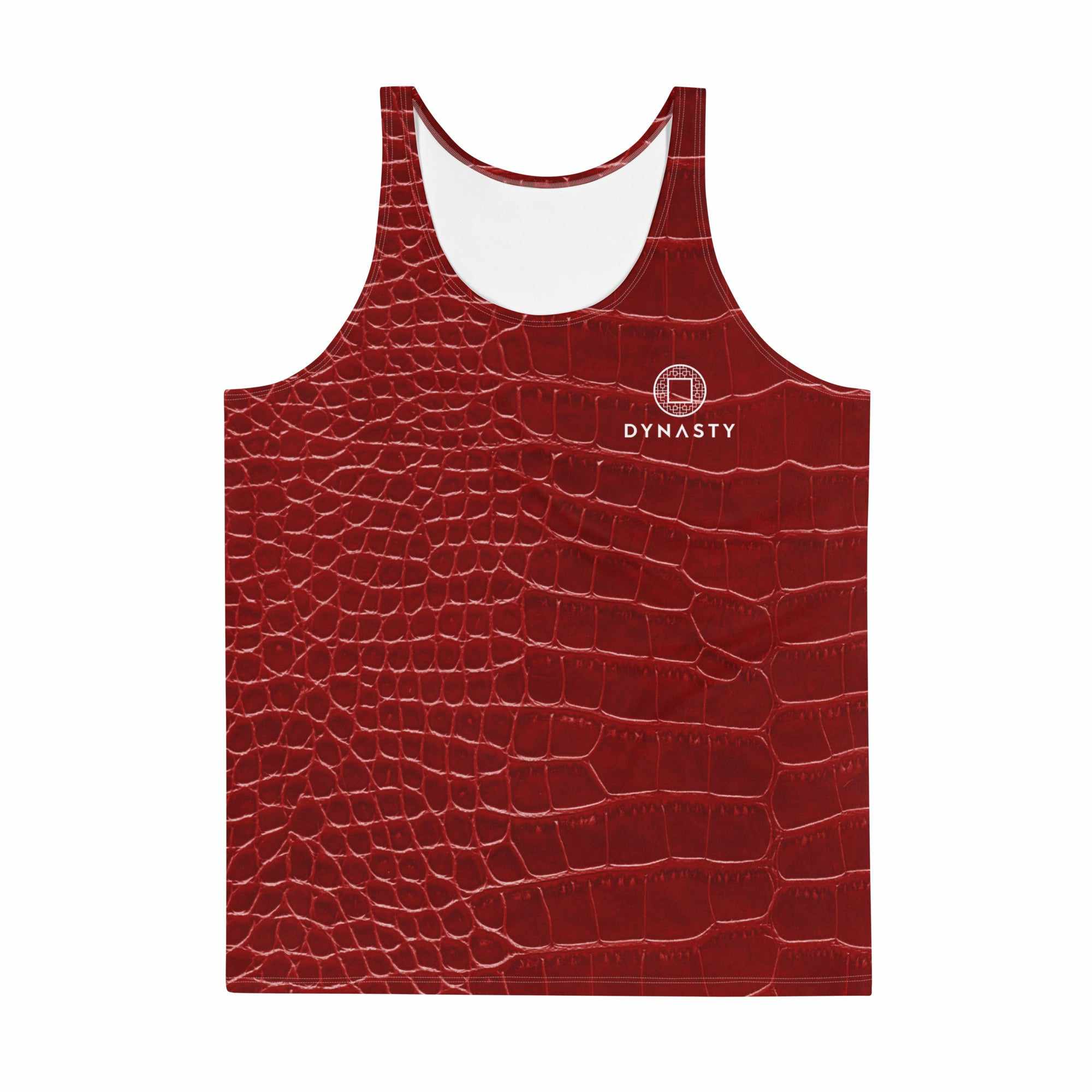 Crocodile Skin Sublimated Tank Top-Tank Tops - Dynasty Clothing MMA
