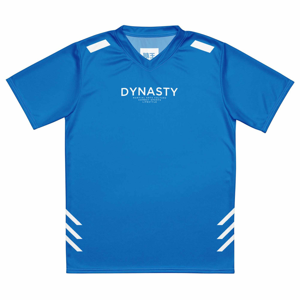 Dynasty Combat Sports Training Shirt (Blue)-Training Shirts - Dynasty Clothing MMA