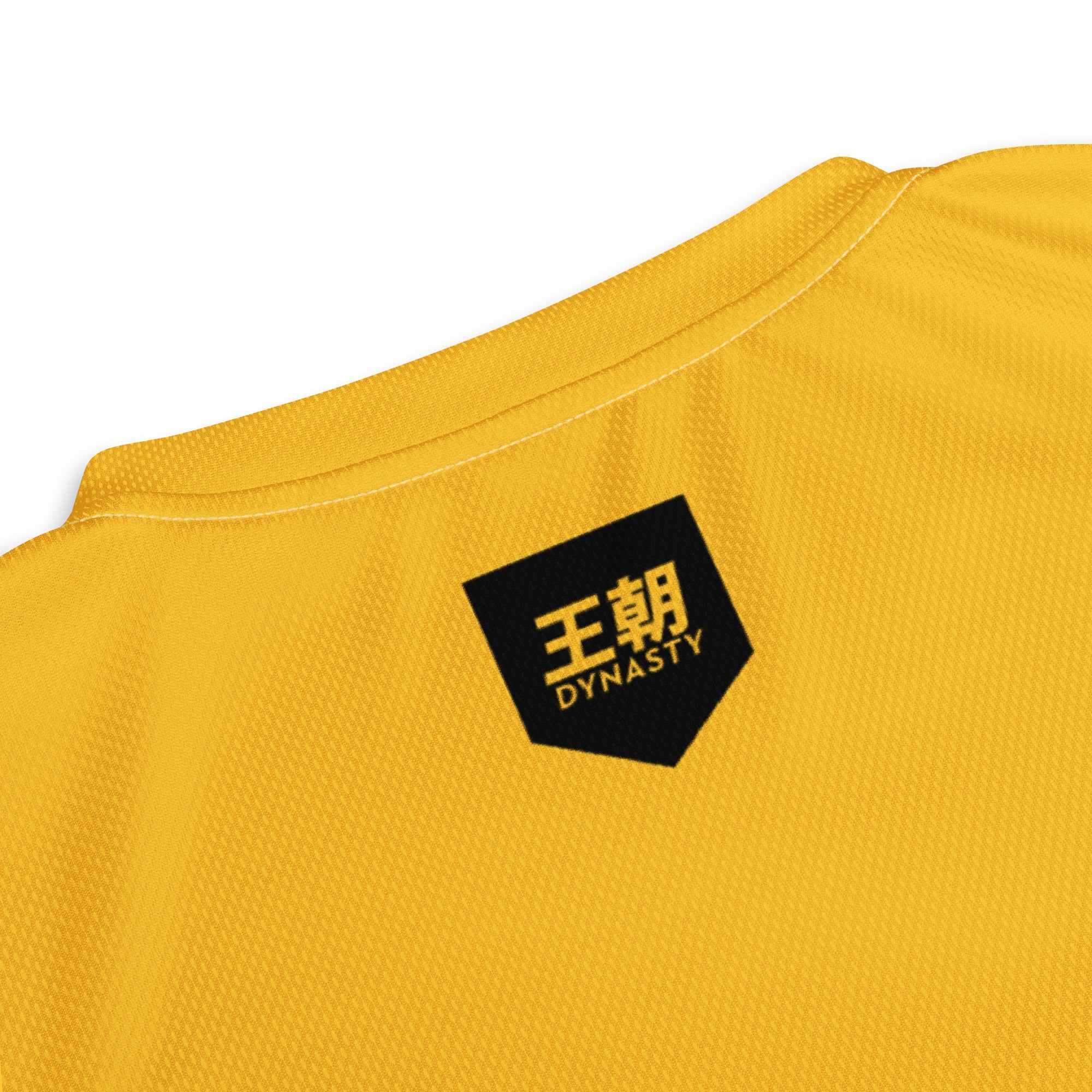 Dynasty Combat Sports Training Shirt (Gold)-Training Shirts - Dynasty Clothing MMA