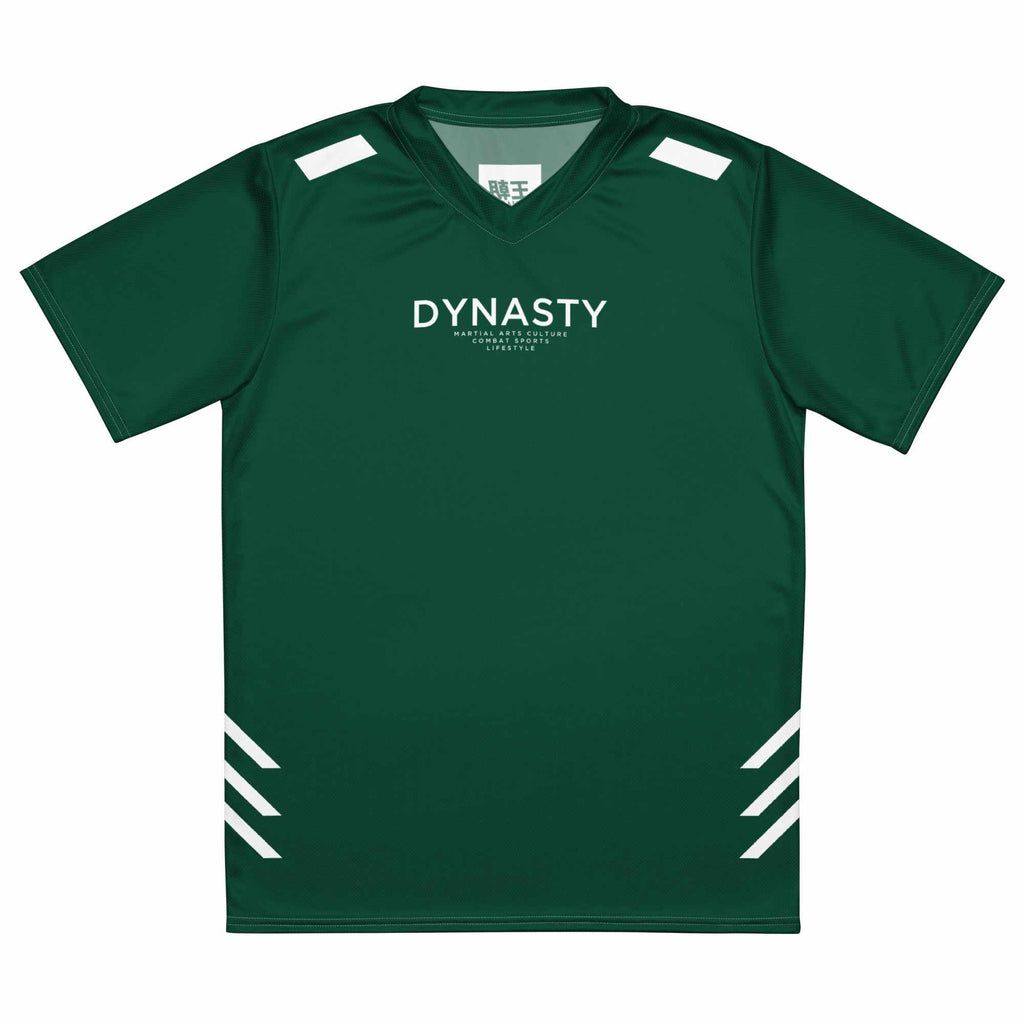 Dynasty Combat Sports Training Shirt (Green)-Training Shirts - Dynasty Clothing MMA