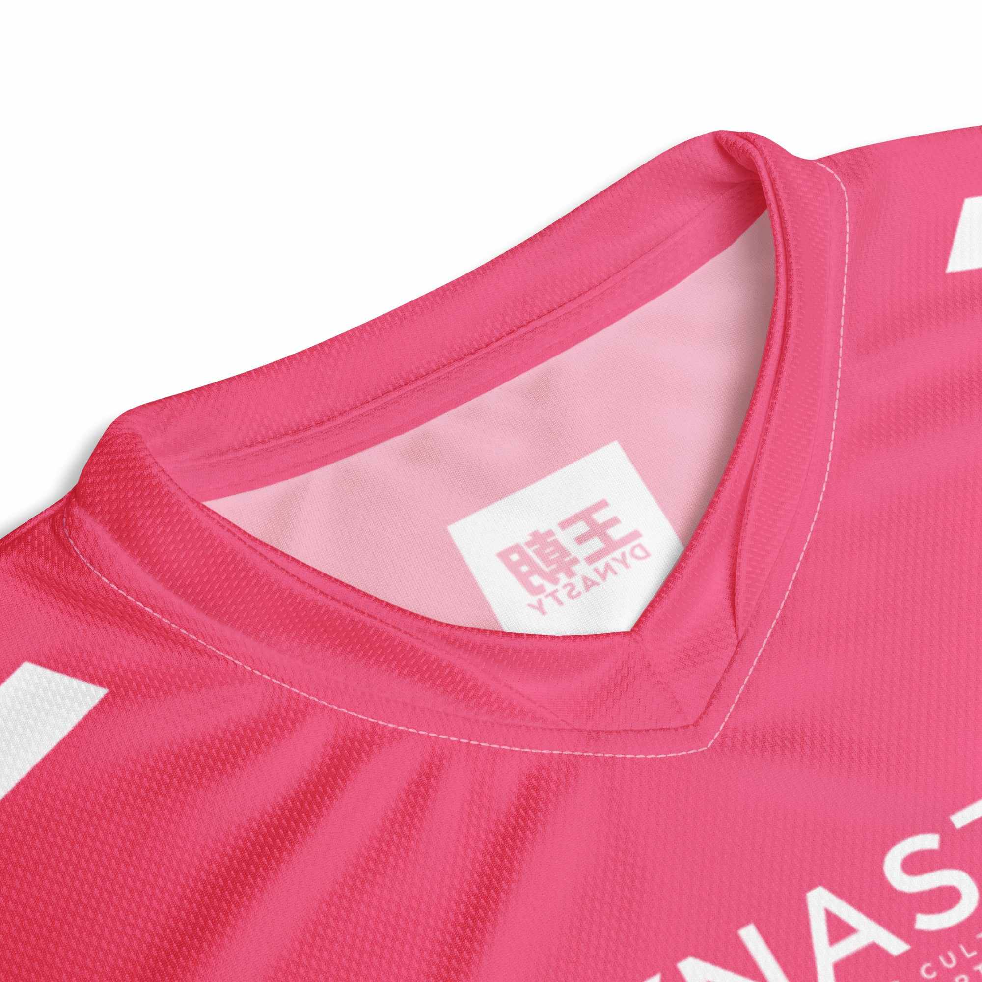 Dynasty Combat Sports Training Shirt (Pink)-Training Shirts - Dynasty Clothing MMA