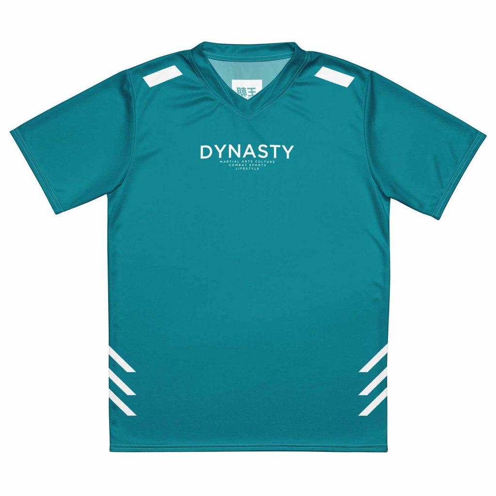 Dynasty Combat Sports Training Shirt (Teal)-Training Shirts - Dynasty Clothing MMA