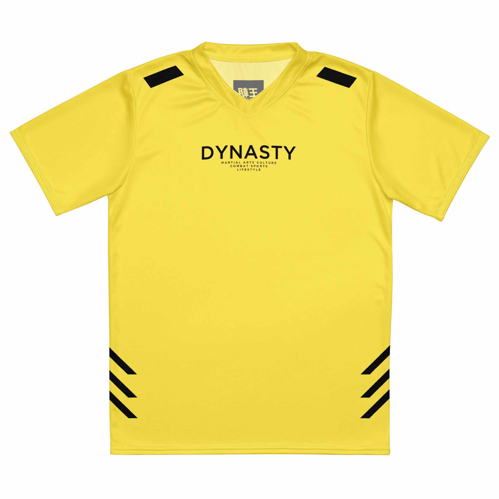 Dynasty Combat Sports Training Shirt (Yellow)-Training Shirts - Dynasty Clothing MMA