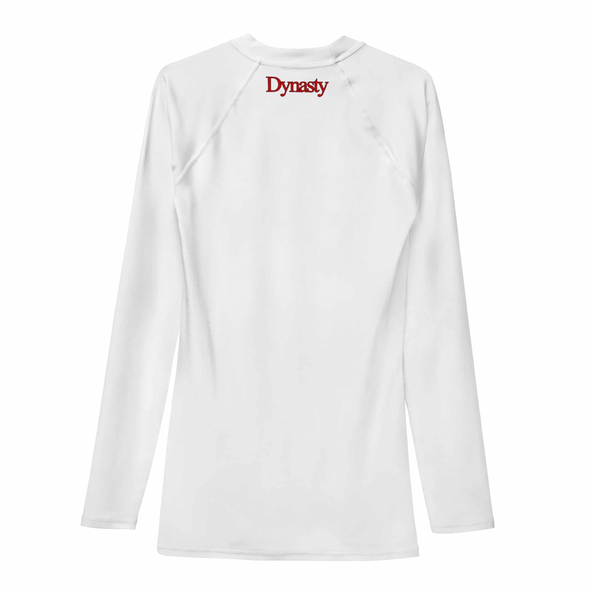 Dynasty "Comet" Rash Guard (White)-Rash Guards - Dynasty Clothing MMA