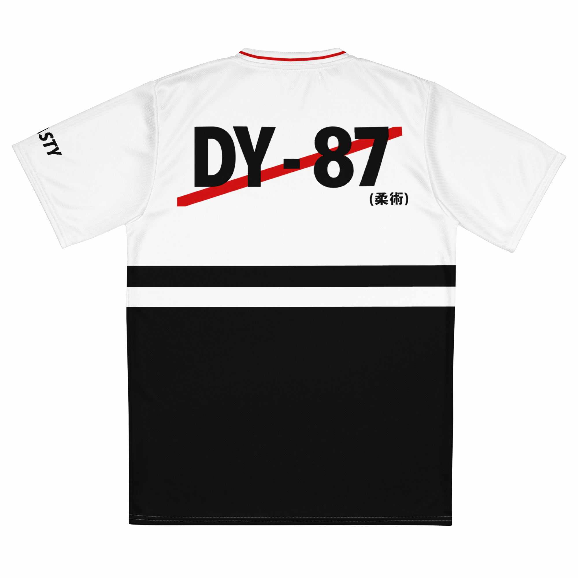 Dynasty "Drift King" Racing Shirt (White)-Training Shirts - Dynasty Clothing MMA