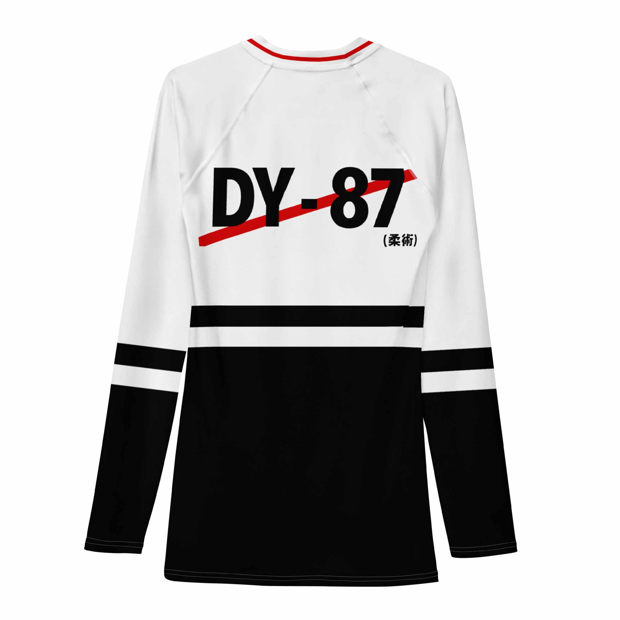 Dynasty "Drift King" Rash Guard (White)-Rash Guards - Dynasty Clothing MMA