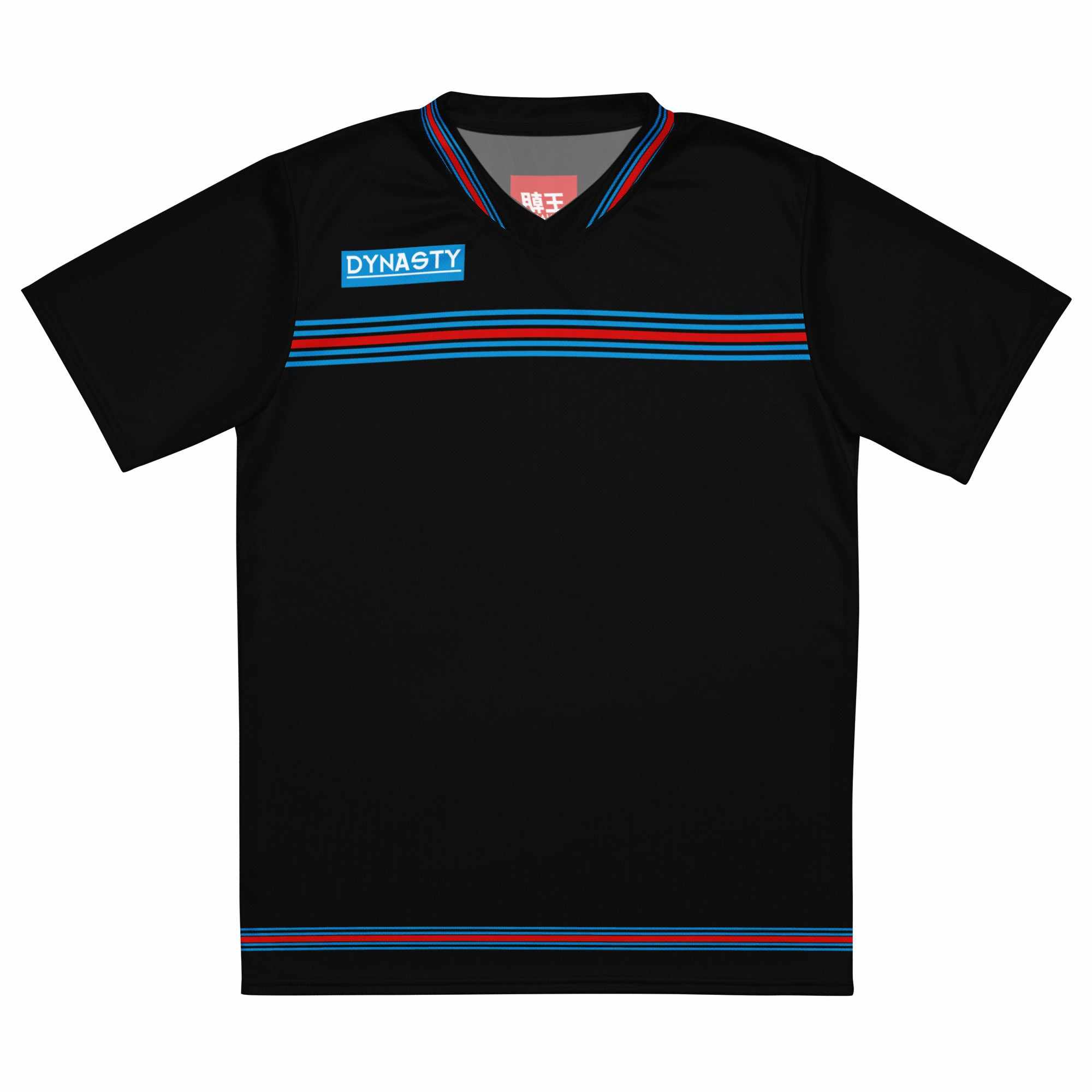 Dynasty "Martini" Racing Shirt (Black)-Training Shirts - Dynasty Clothing MMA
