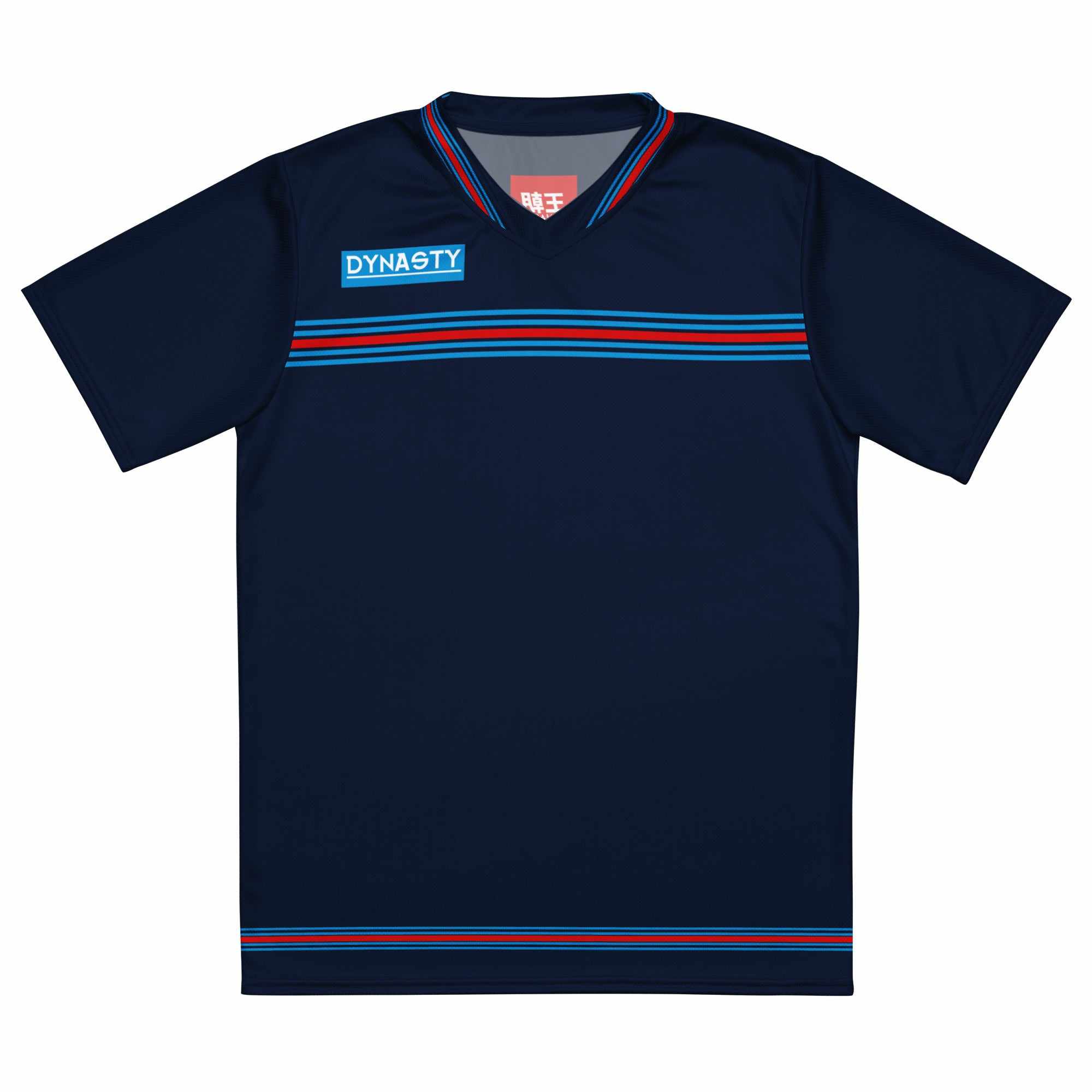 Dynasty "Martini" Racing Shirt (Navy)-Training Shirts - Dynasty Clothing MMA