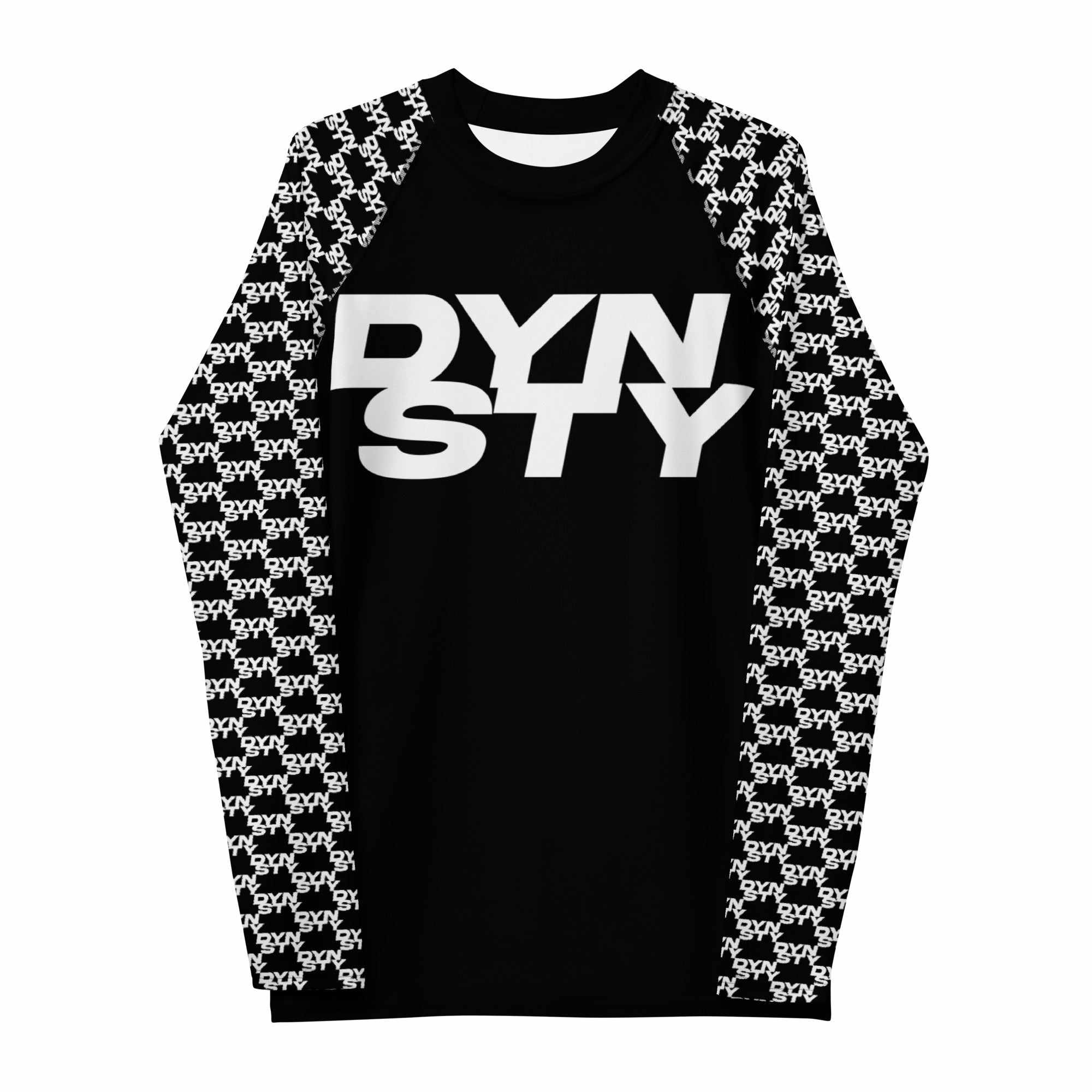 Dynasty Punisher Rash Guard (Black)-Rash Guards - Dynasty Clothing MMA
