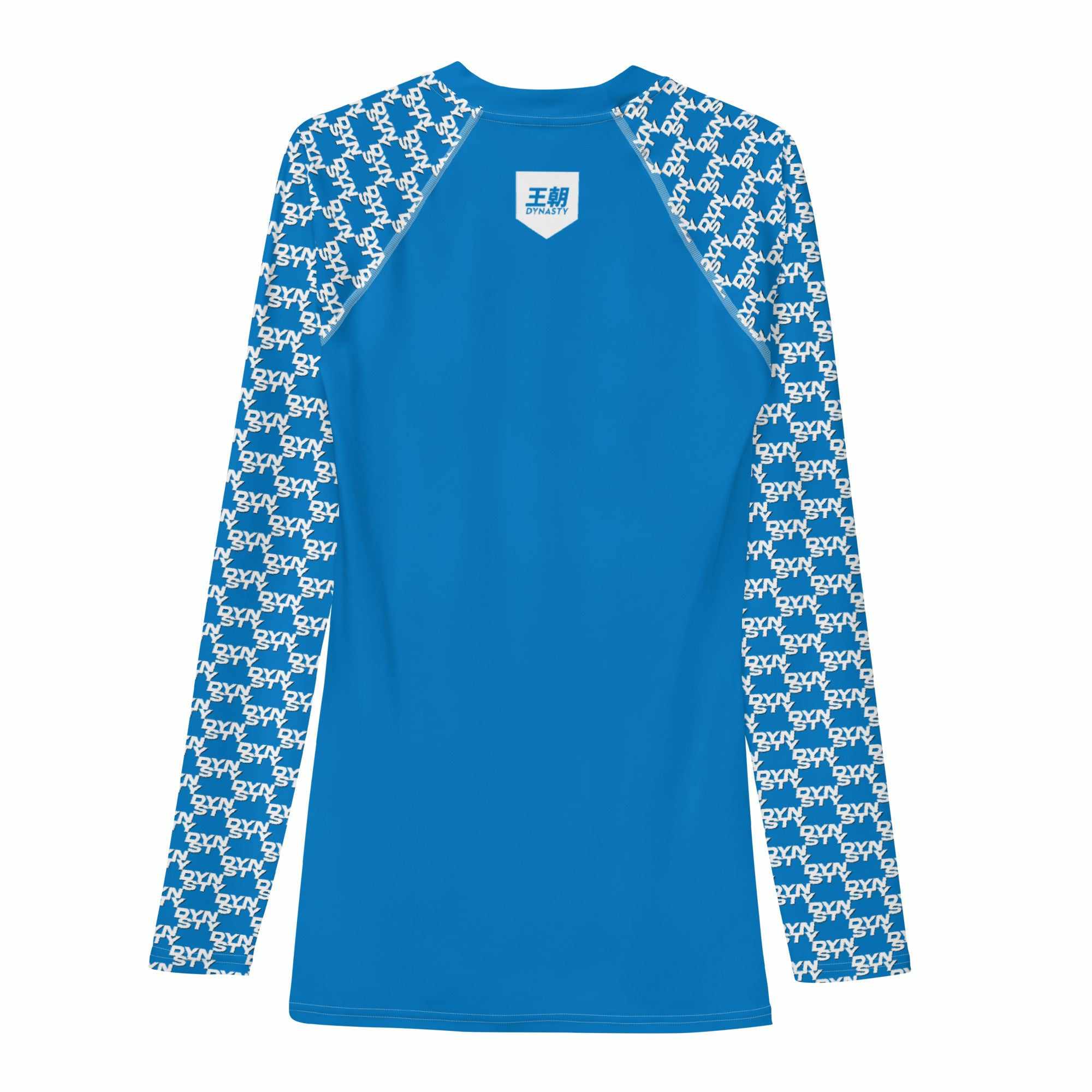Dynasty Punisher Rash Guard (Blue)-Rash Guards - Dynasty Clothing MMA