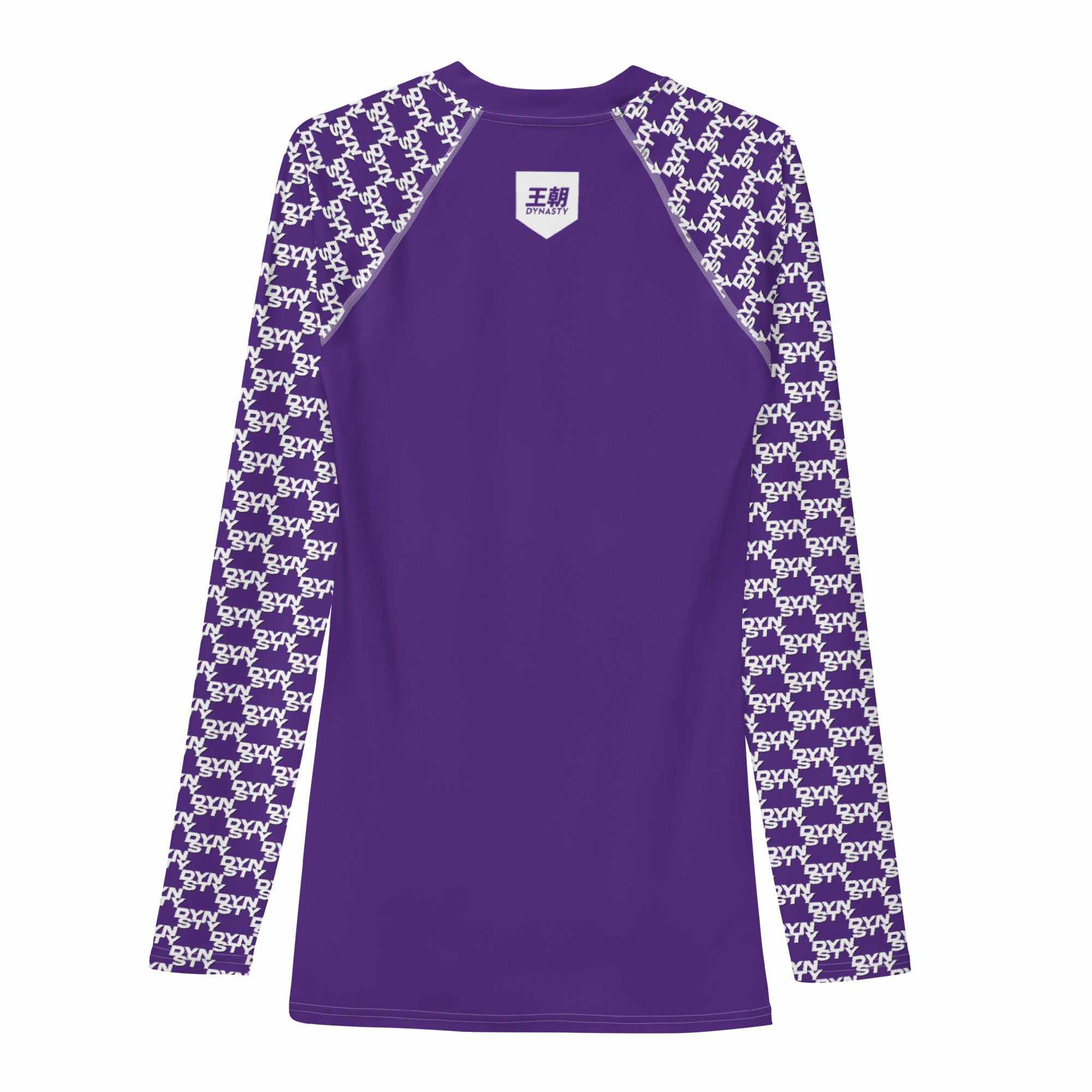 Dynasty Punisher Rash Guard (Purple)-Rash Guards - Dynasty Clothing MMA