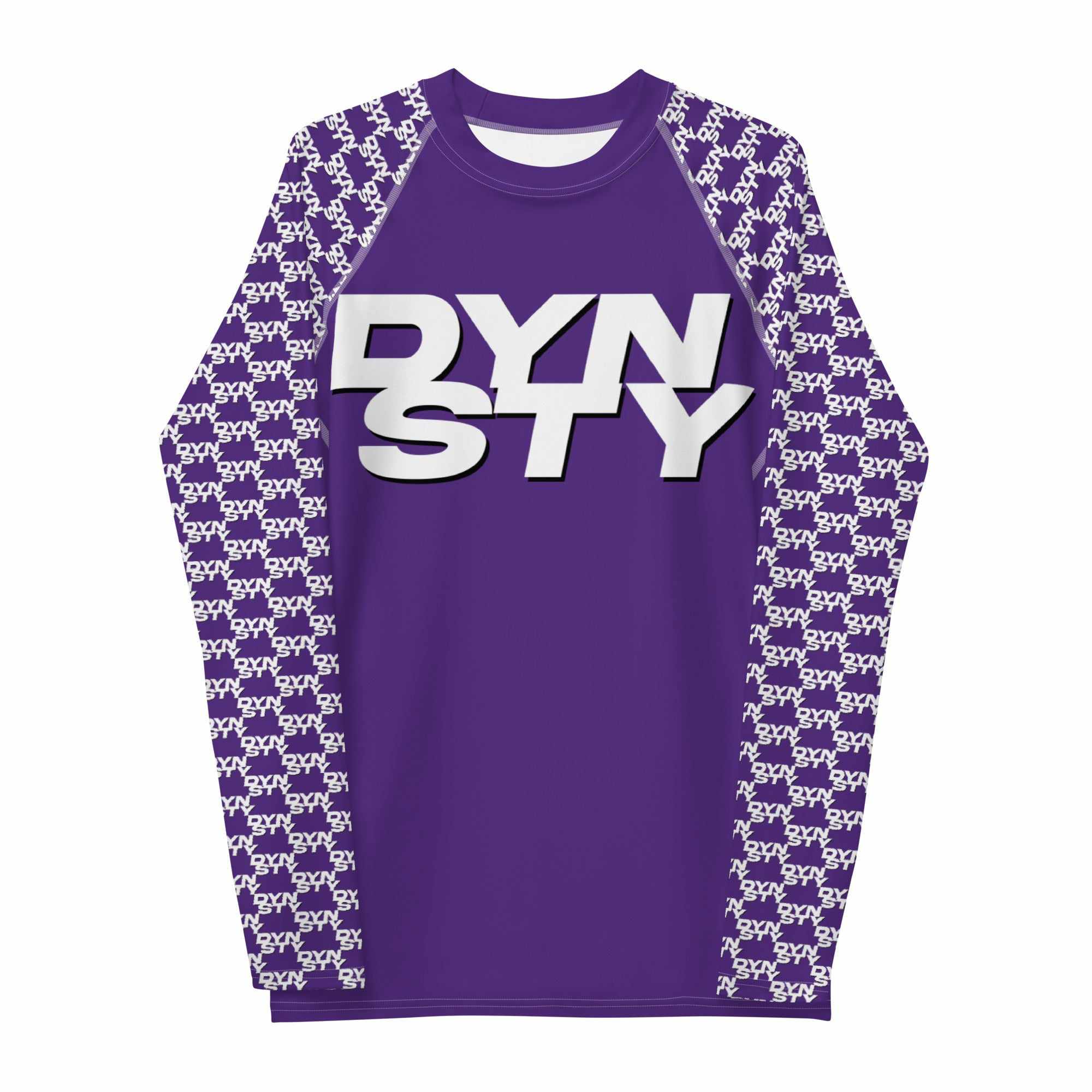 Dynasty Punisher Rash Guard (Purple)-Rash Guards - Dynasty Clothing MMA