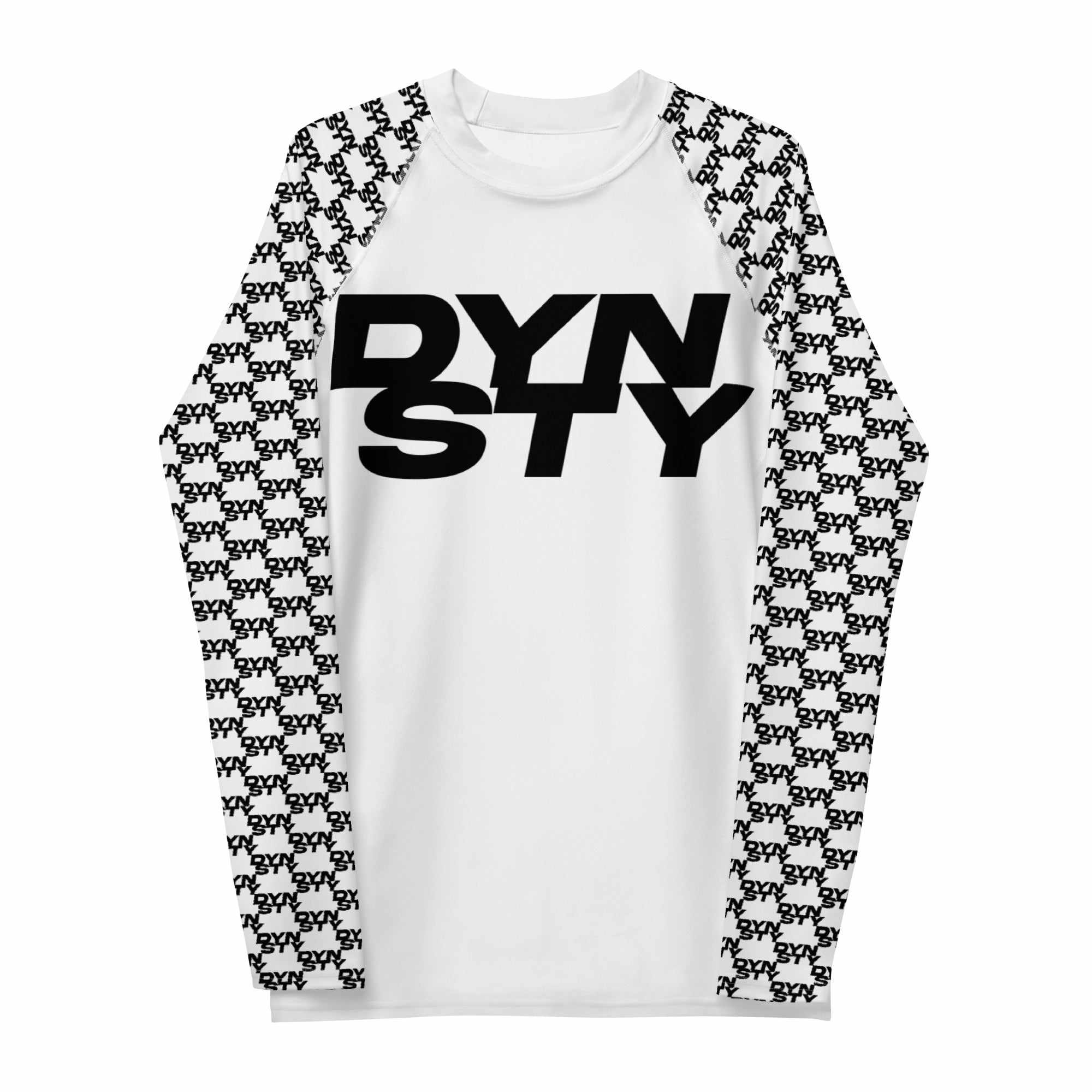 Dynasty Punisher Rash Guard (White)-Rash Guards - Dynasty Clothing MMA
