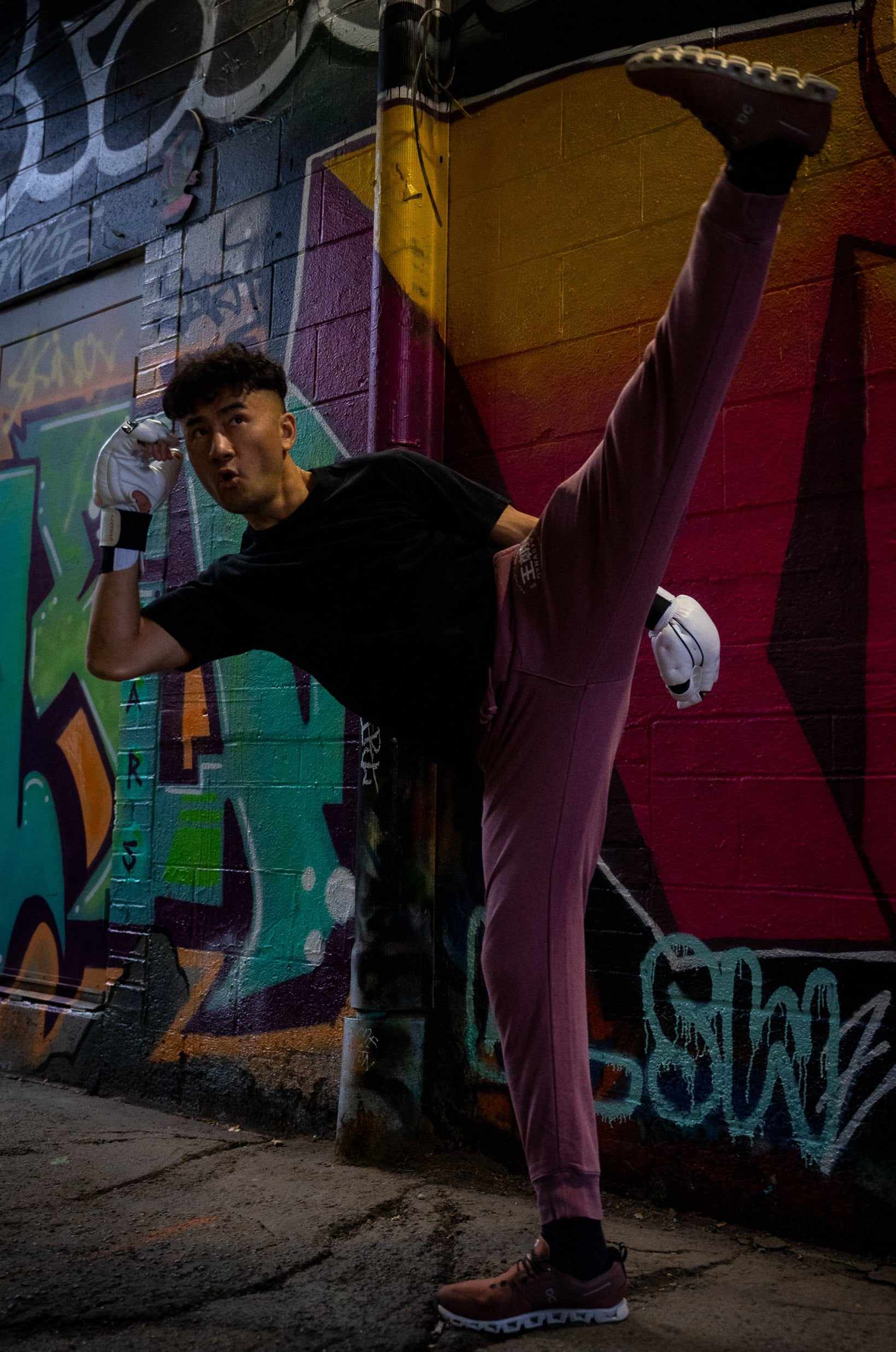 "Enter The Dragon" Old School Kung Fu Combat Gloves (White)-MMA Gloves - Dynasty Clothing MMA