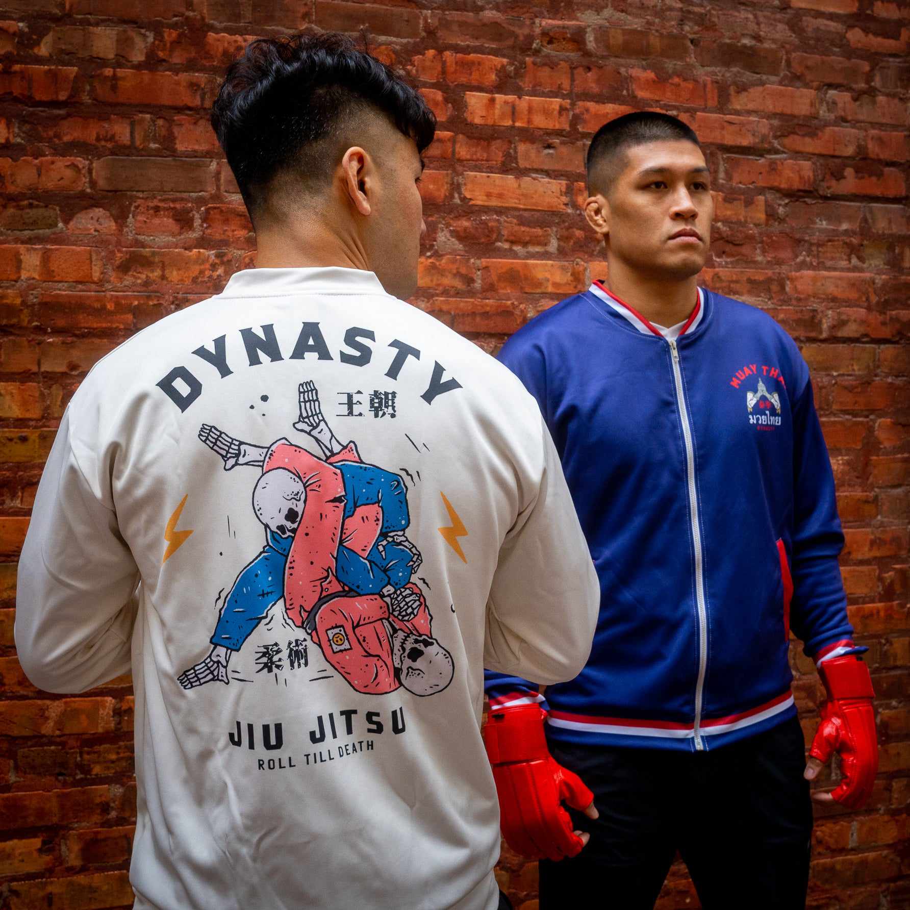 "Fatal Contact" Old School Kung Fu / Bareknuckle Boxing Bag Gloves-Boxing Gloves - Dynasty Clothing MMA