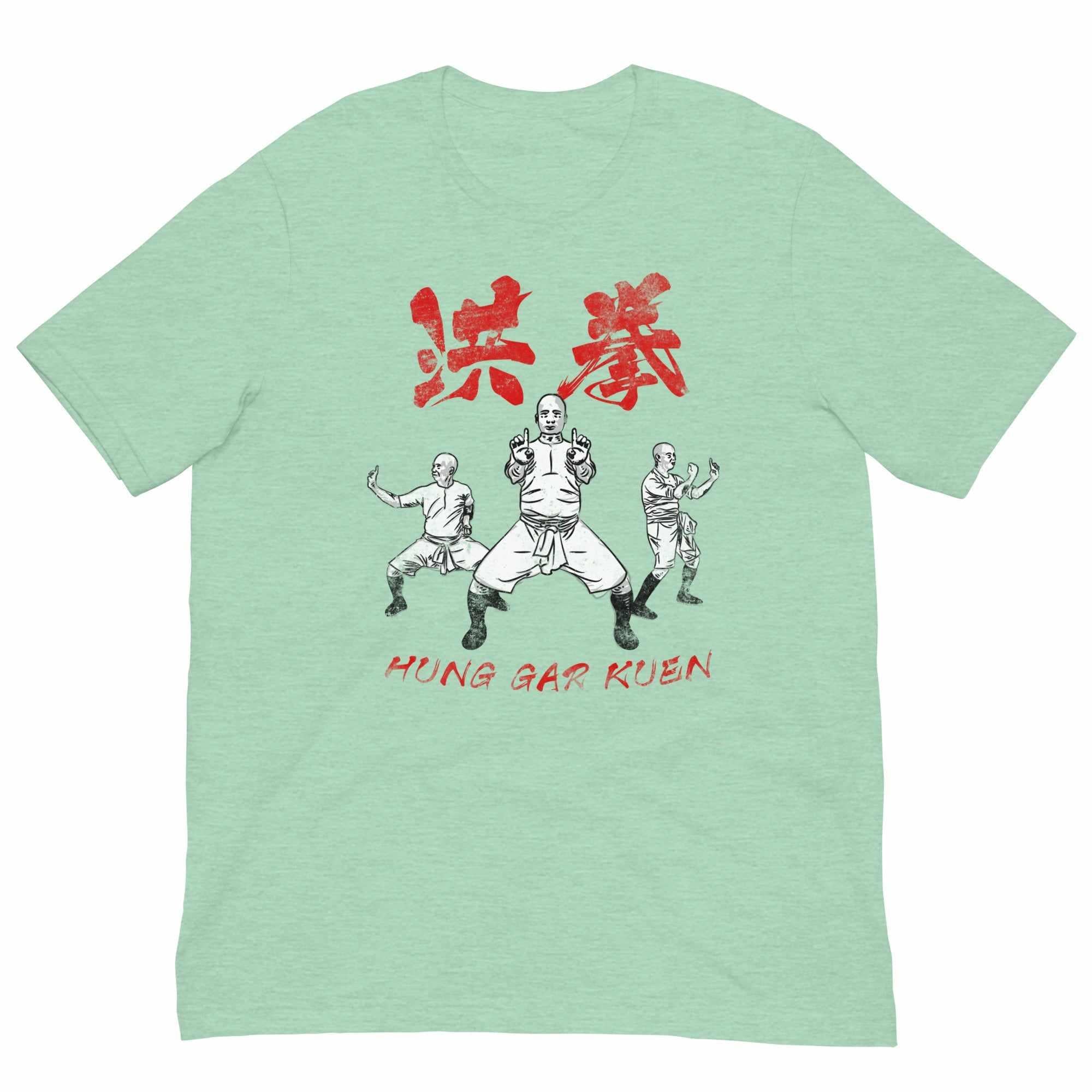 洪家拳功夫 Hung Gar Kuen Kung Fu T-Shirt-T-Shirts - Dynasty Clothing MMA