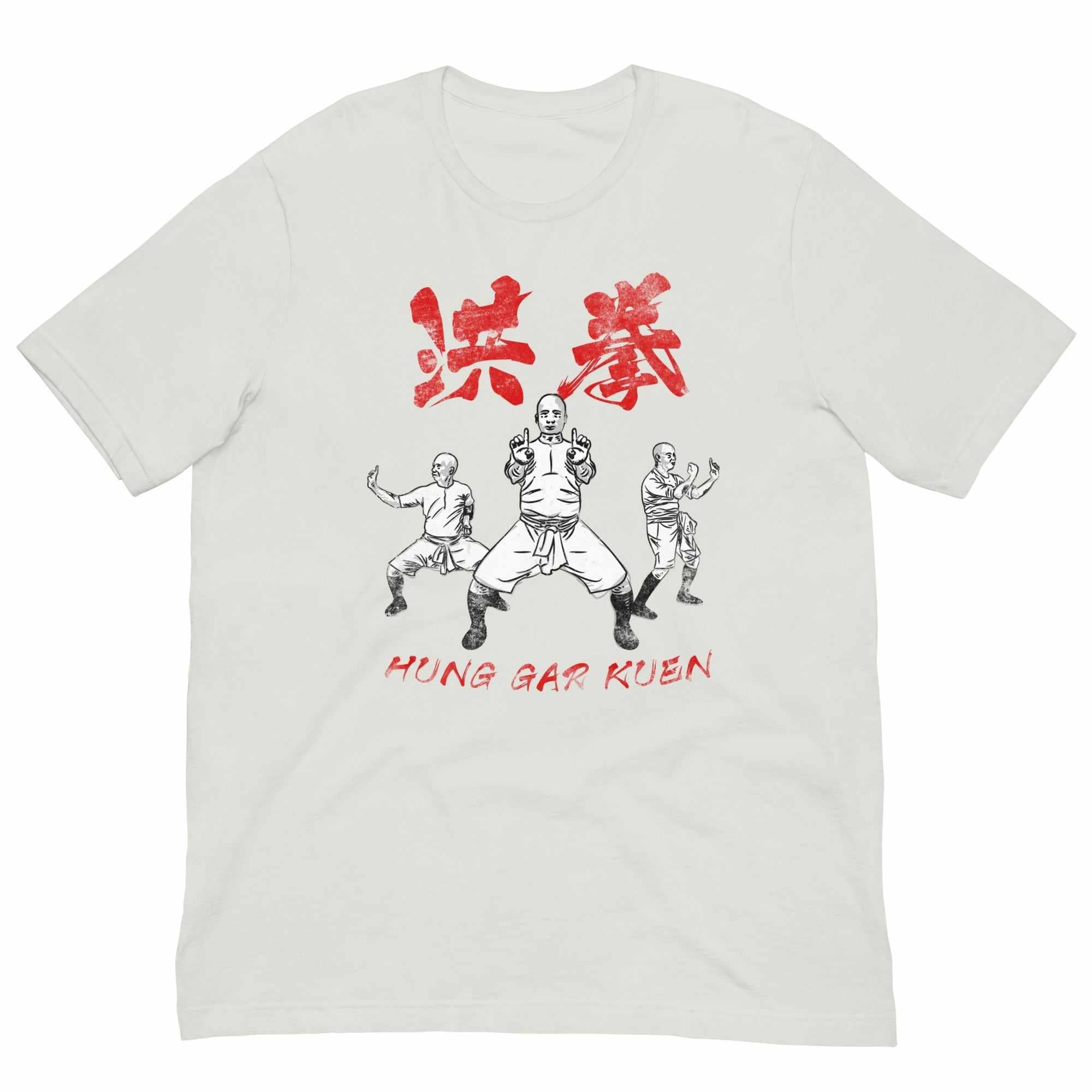 洪家拳功夫 Hung Gar Kuen Kung Fu T-Shirt-T-Shirts - Dynasty Clothing MMA