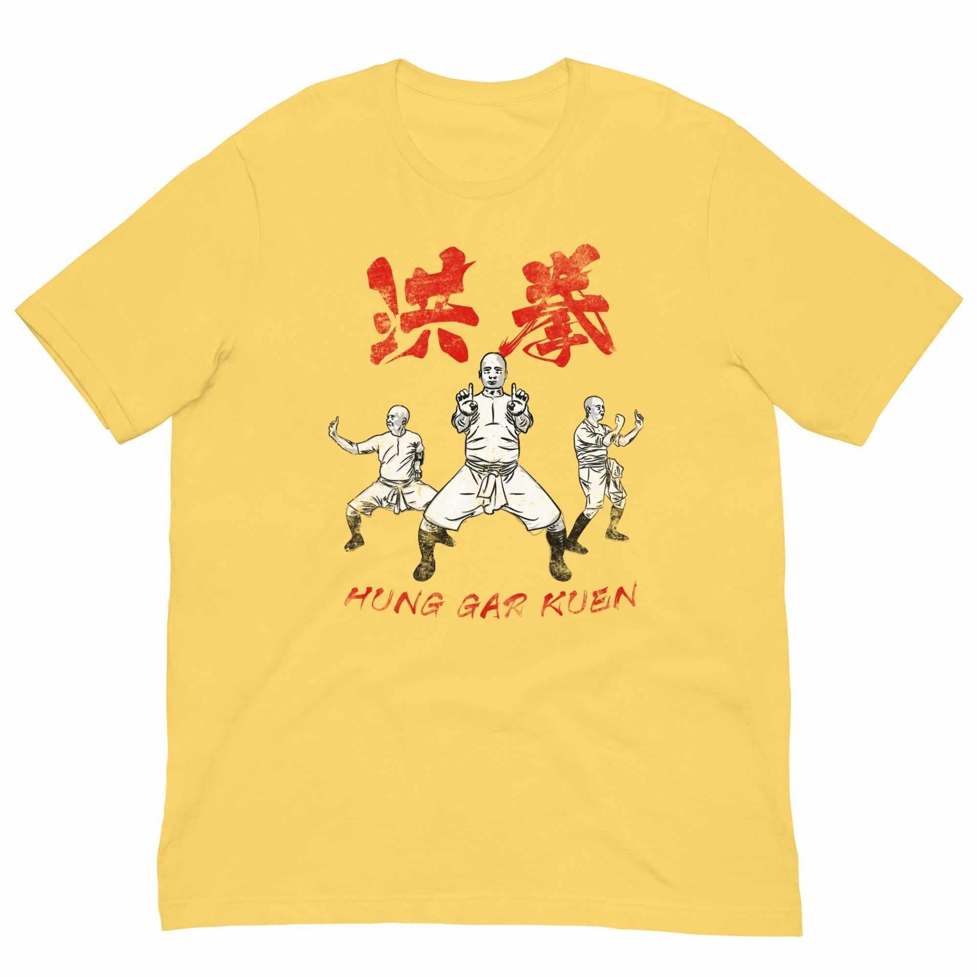 洪家拳功夫 Hung Gar Kuen Kung Fu T-Shirt-T-Shirts - Dynasty Clothing MMA