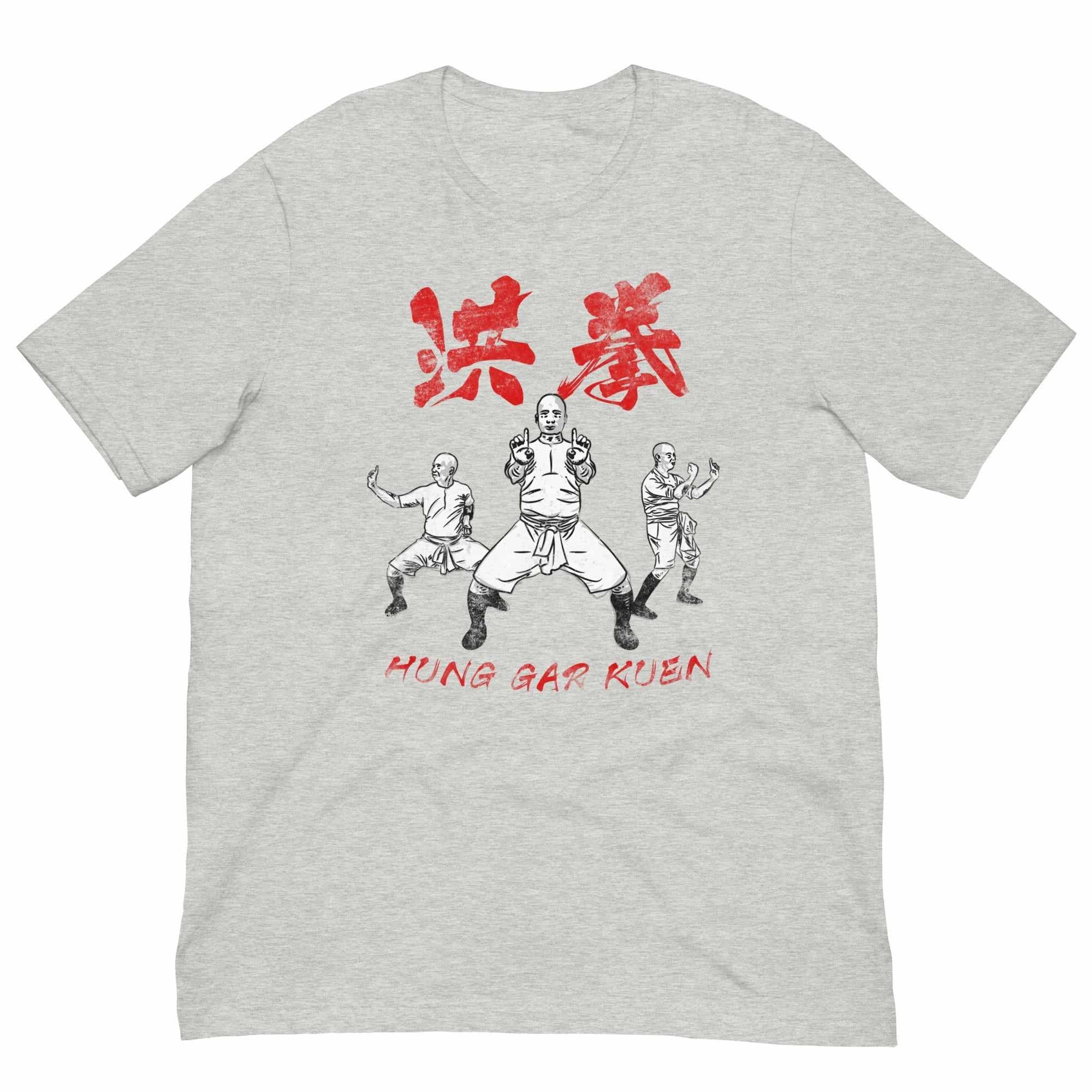 洪家拳功夫 Hung Gar Kuen Kung Fu T-Shirt-T-Shirts - Dynasty Clothing MMA