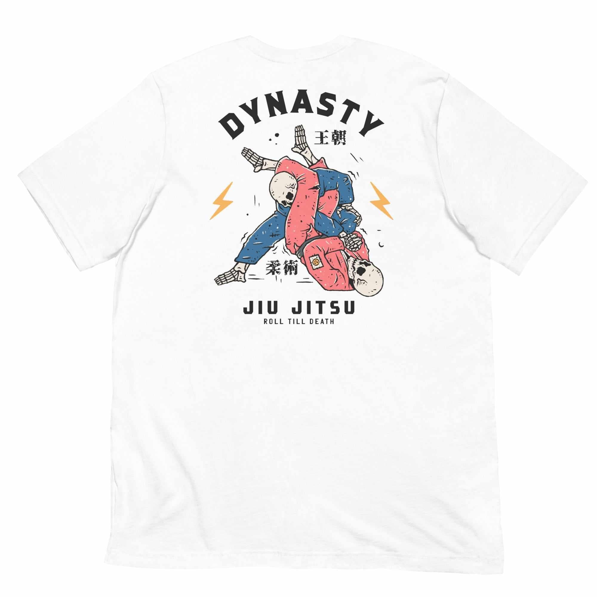 Jiu-Jitsu "Roll Till Death" T-Shirt (Black Belt)-T-Shirts - Dynasty Clothing MMA