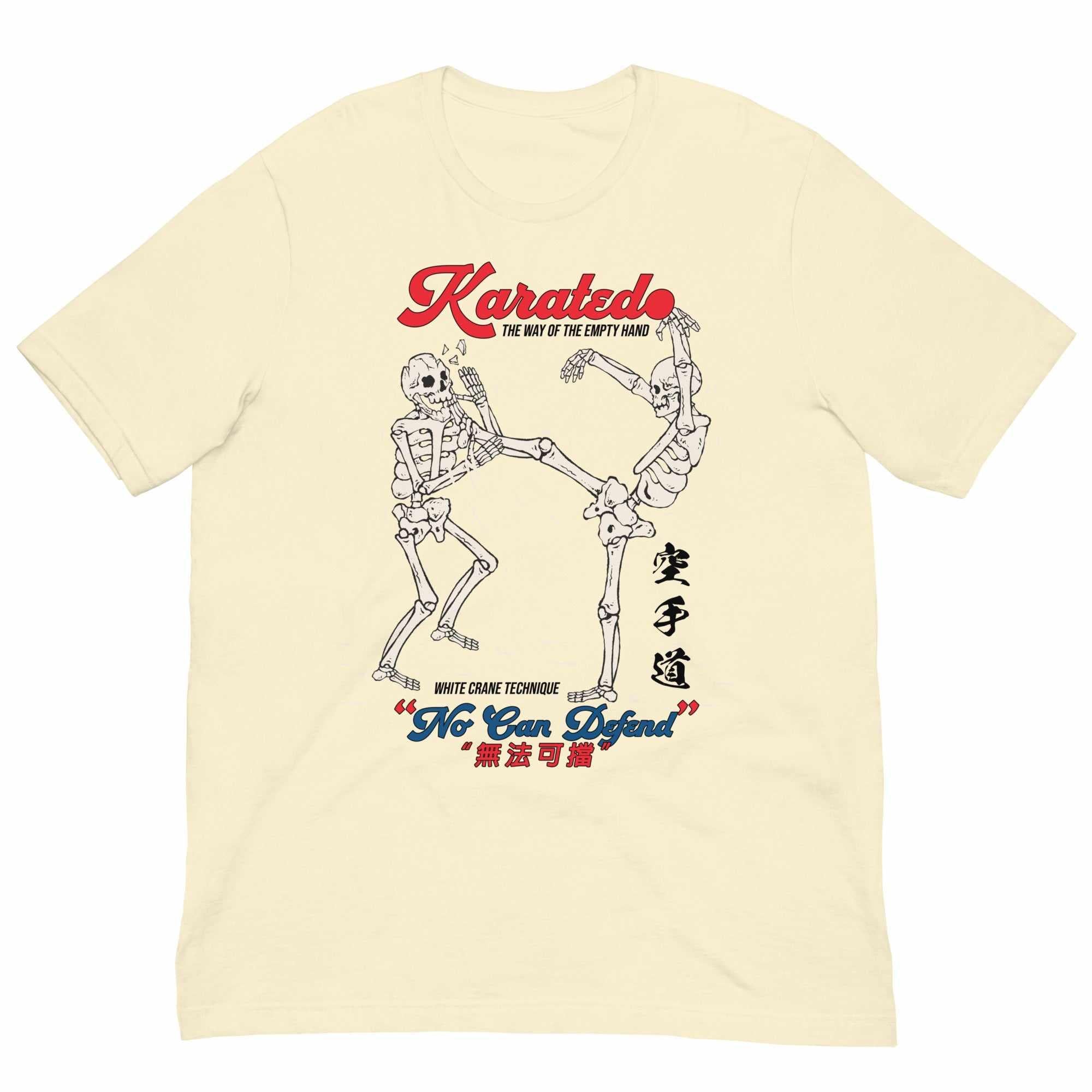 Karatedo (Karate) "No Can Defend" T-Shirt-T-Shirts - Dynasty Clothing MMA
