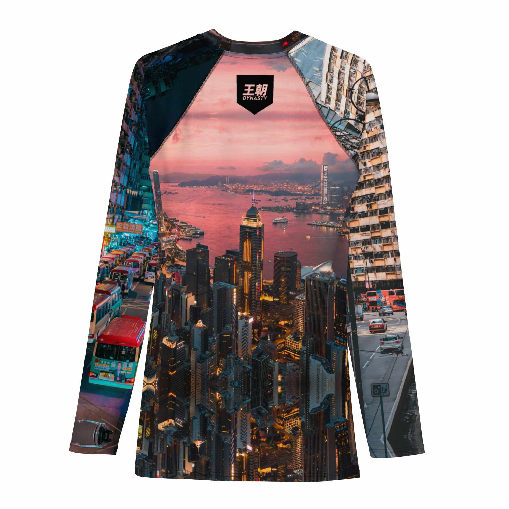 Kowloon 2046 Rash Guard-Rash Guards - Dynasty Clothing MMA