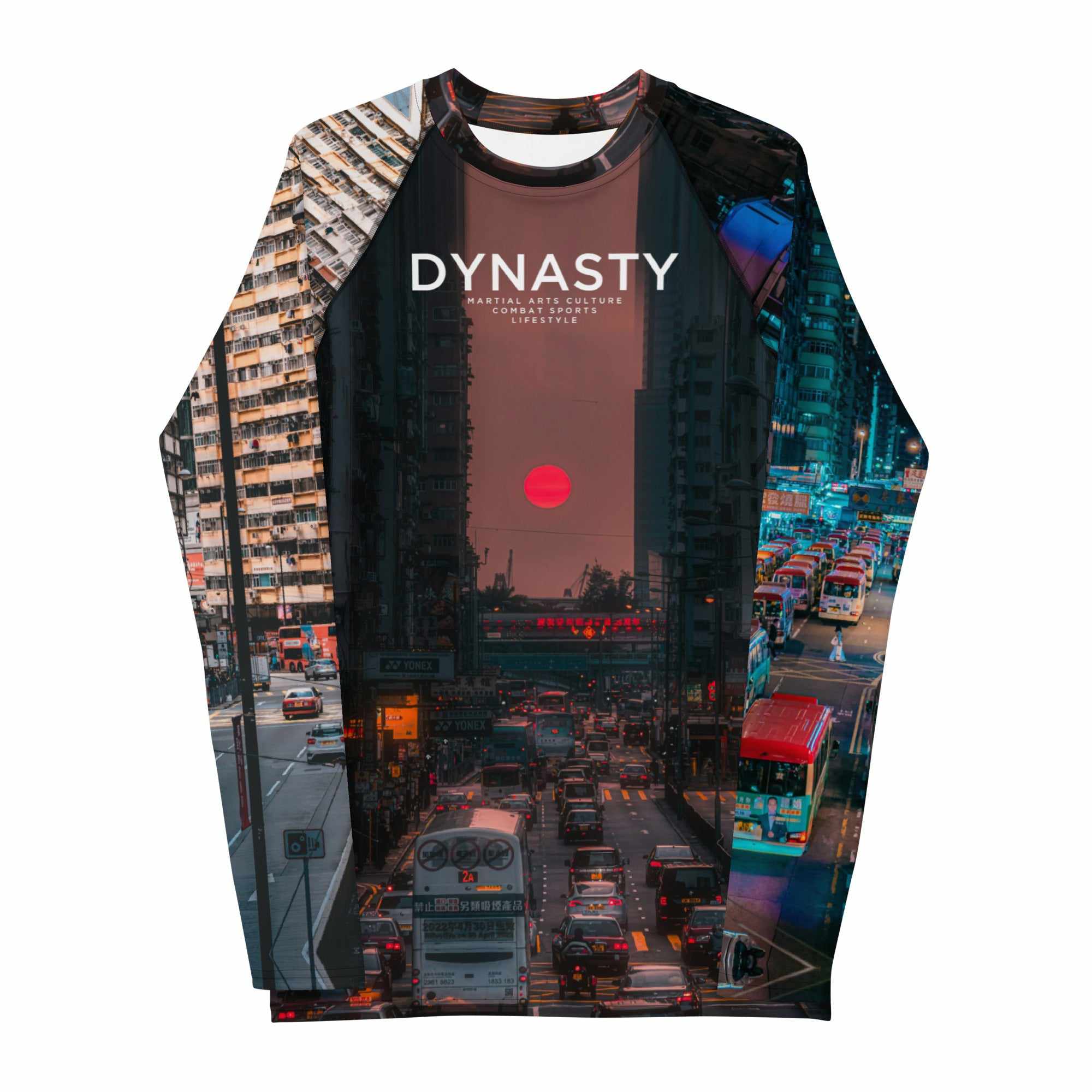 Kowloon 2046 Rash Guard-Rash Guards - Dynasty Clothing MMA