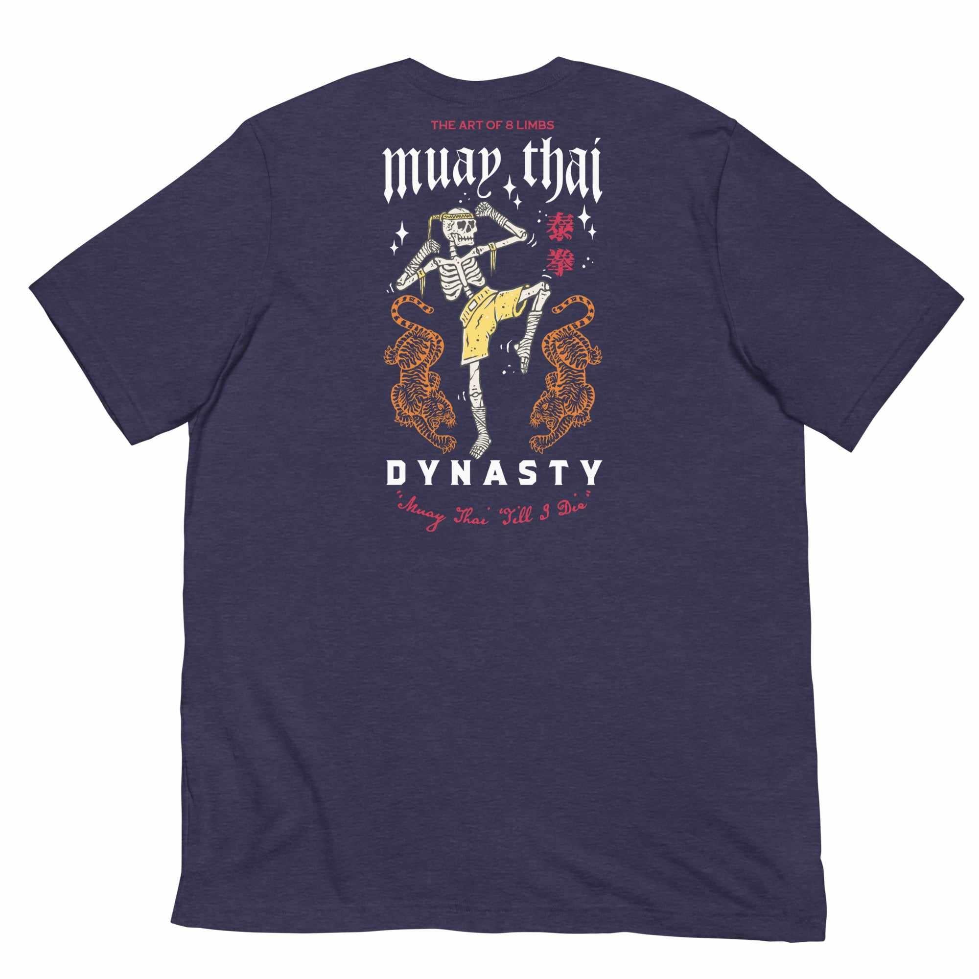 Muay Thai "Till I Die" T-Shirt (Dark)-T-Shirts - Dynasty Clothing MMA