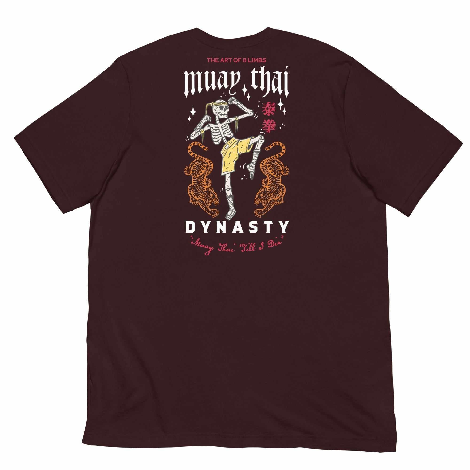 Muay Thai "Till I Die" T-Shirt (Dark)-T-Shirts - Dynasty Clothing MMA
