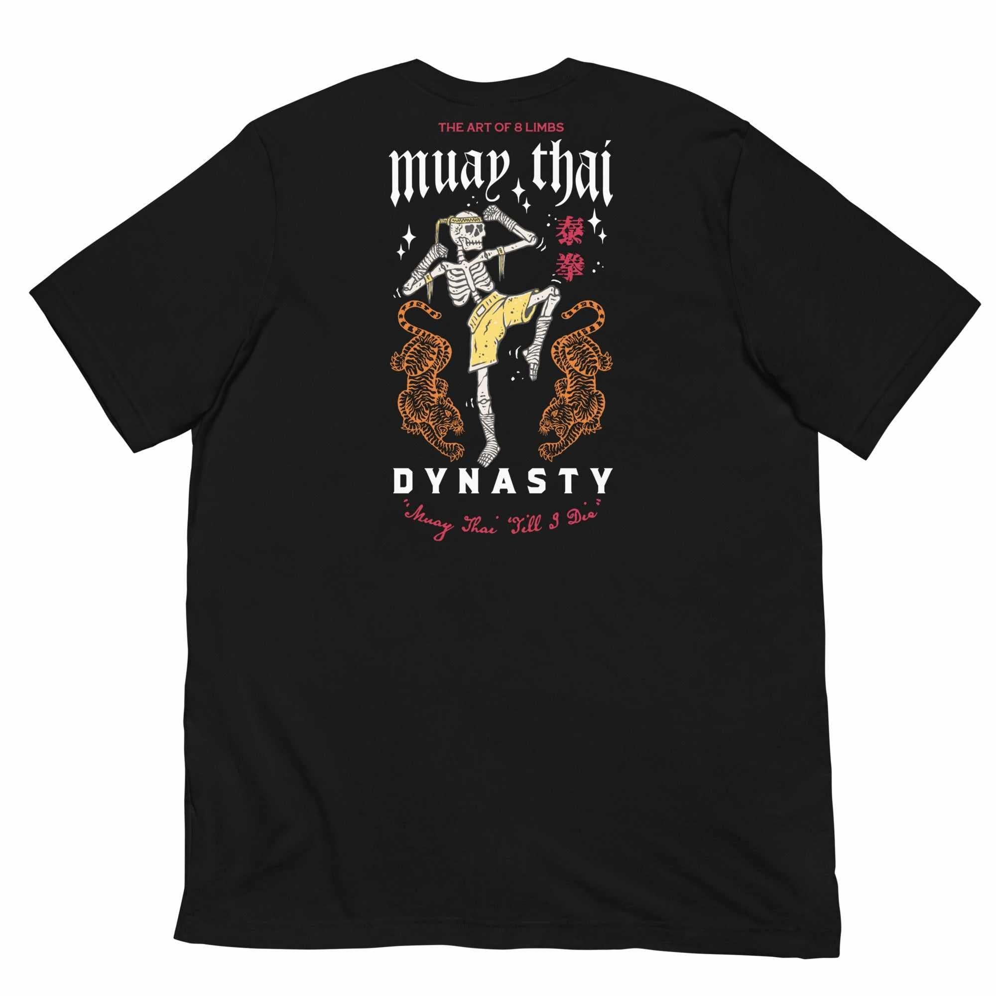 Muay Thai "Till I Die" T-Shirt (Dark)-T-Shirts - Dynasty Clothing MMA