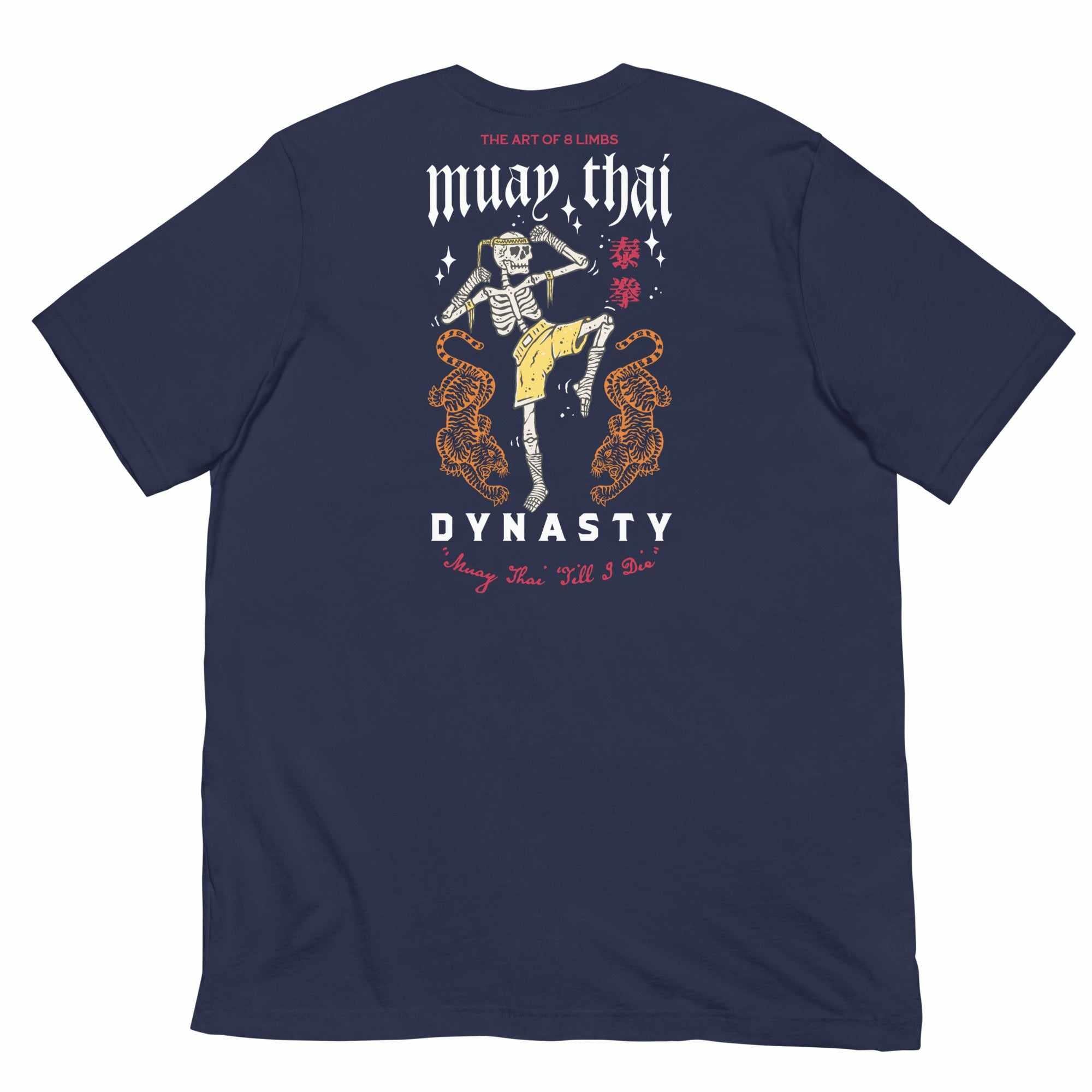 Muay Thai "Till I Die" T-Shirt (Dark)-T-Shirts - Dynasty Clothing MMA