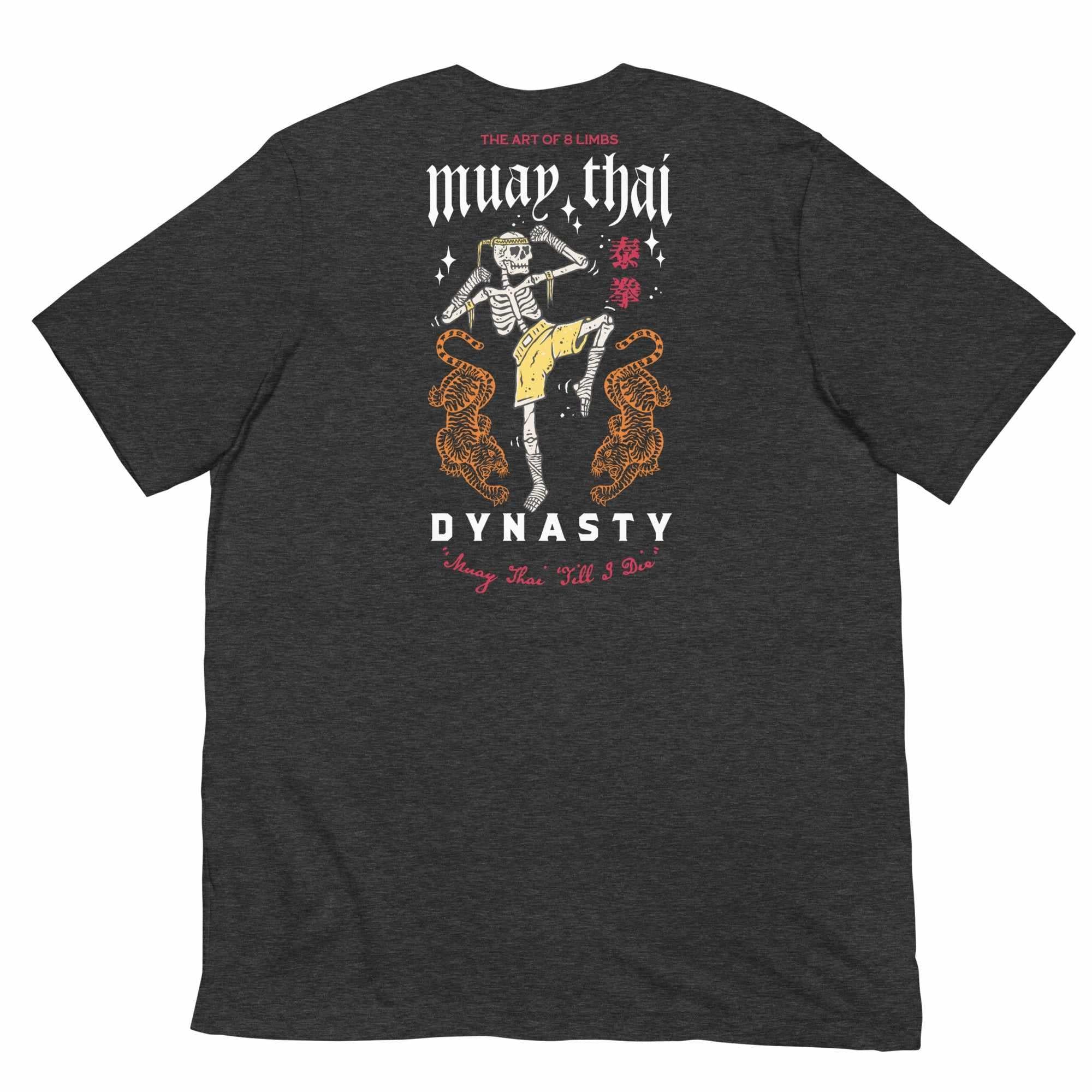 Muay Thai "Till I Die" T-Shirt (Dark)-T-Shirts - Dynasty Clothing MMA