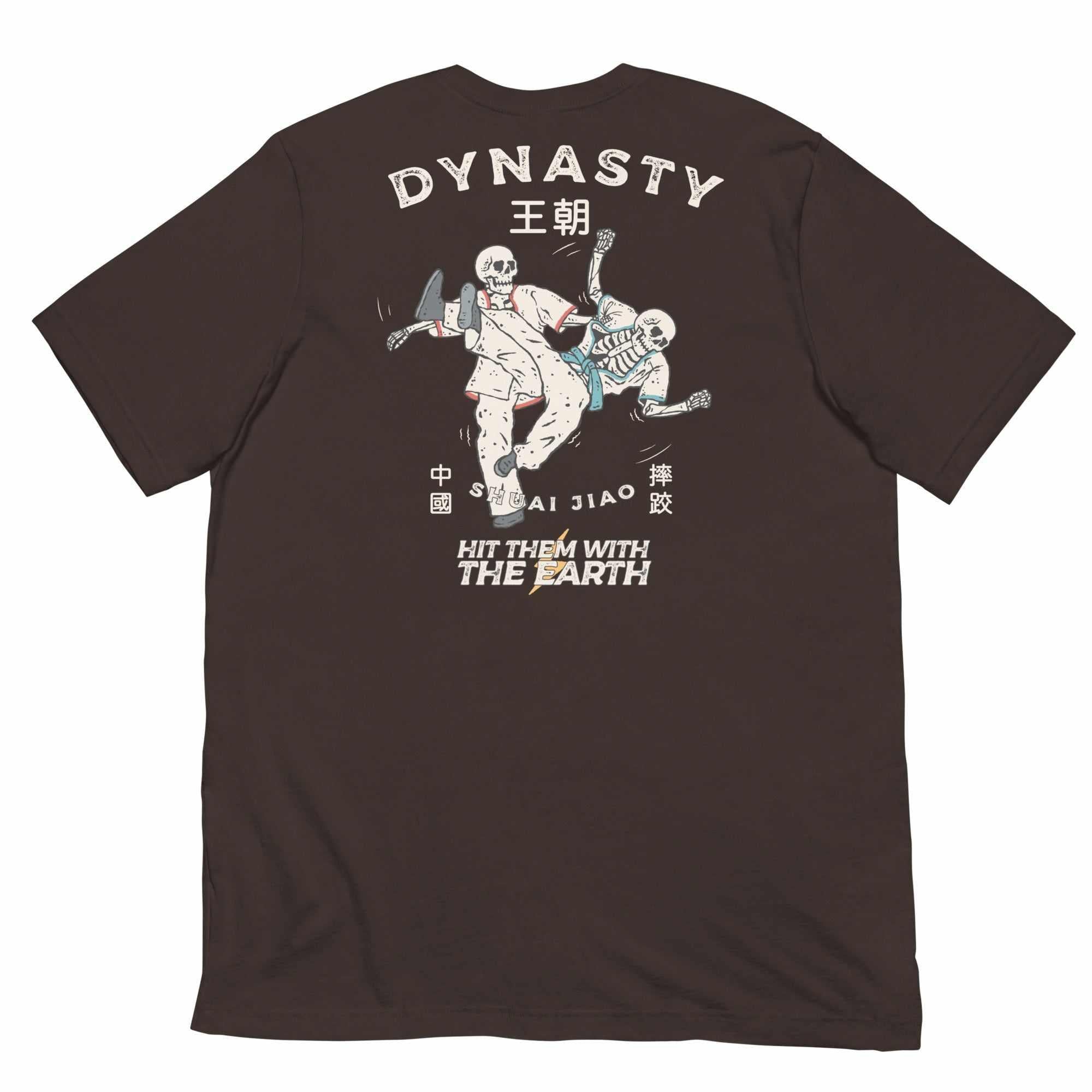 Shuai Jiao (Chinese Wrestling) "Till I Die" T-Shirt (Dark)-T-Shirts - Dynasty Clothing MMA