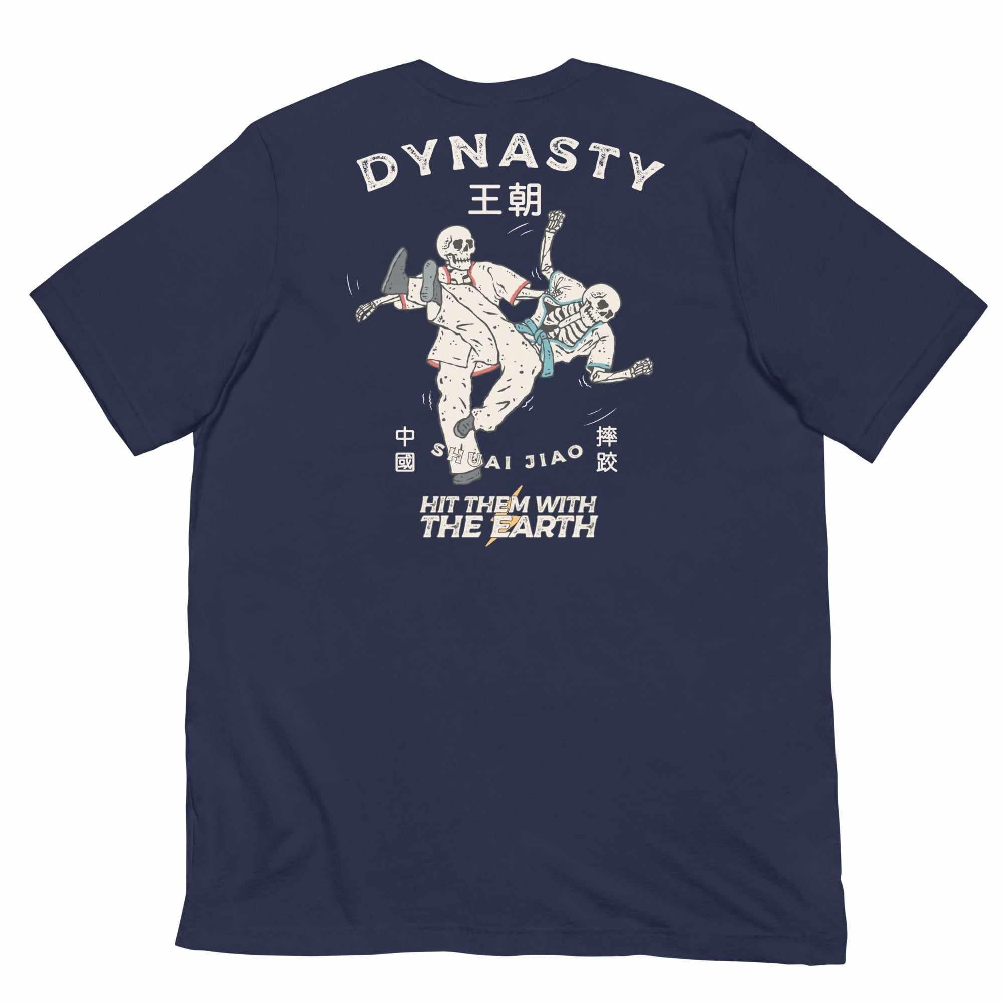 Shuai Jiao (Chinese Wrestling) "Till I Die" T-Shirt (Dark)-T-Shirts - Dynasty Clothing MMA