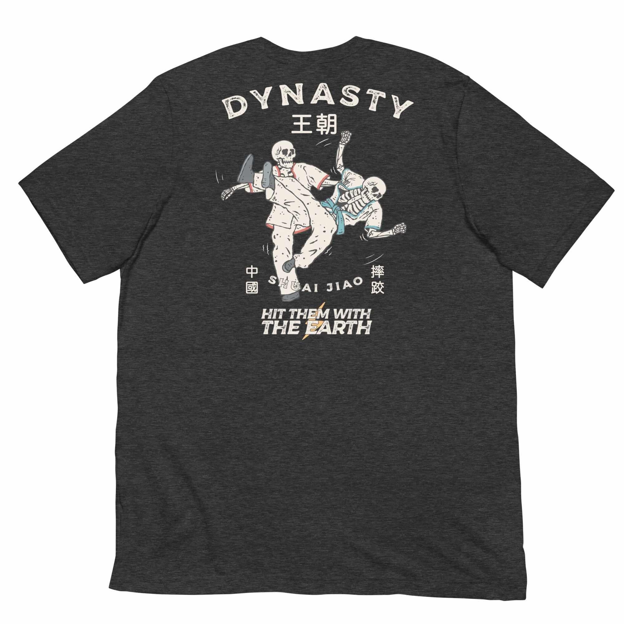 Shuai Jiao (Chinese Wrestling) "Till I Die" T-Shirt (Dark)-T-Shirts - Dynasty Clothing MMA