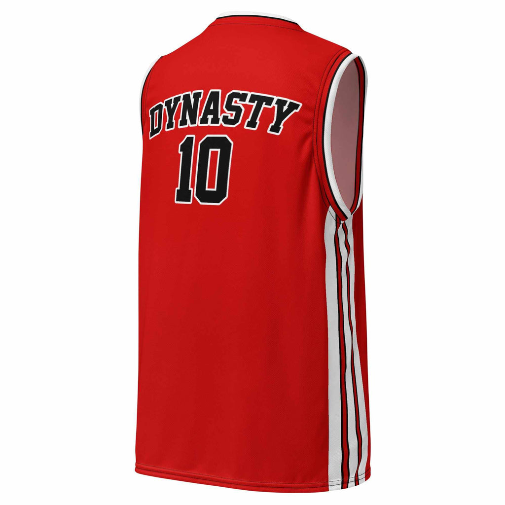 Slam Dunk Tank Top Training Jersey (Red)-Tank Tops - Dynasty Clothing MMA