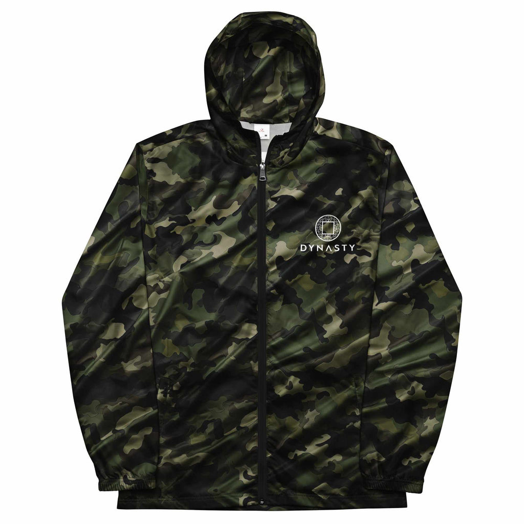 Tactical Camouflage Windbreaker Jacket (Military Green Woodland)-Hoodies / Sweaters - Dynasty Clothing MMA