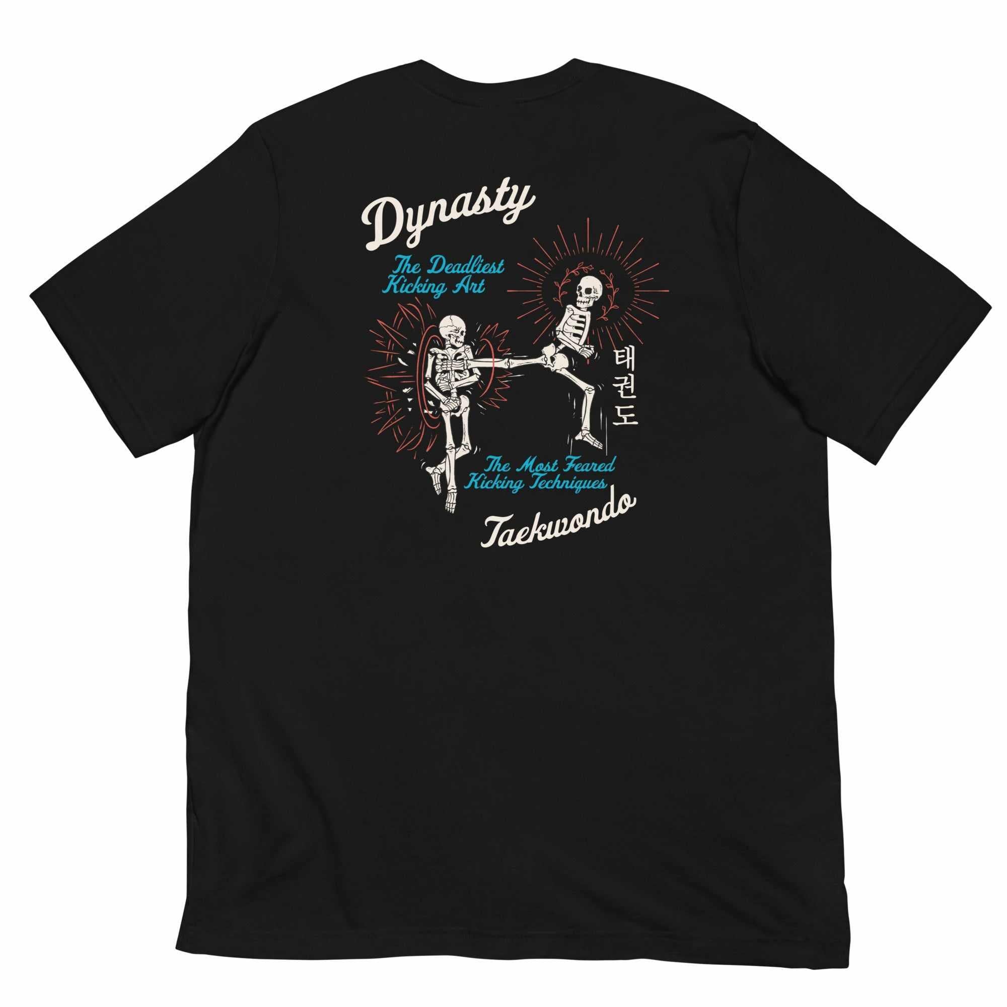 Taekwondo "The Deadliest Kicking Art" T-Shirt-T-Shirts - Dynasty Clothing MMA