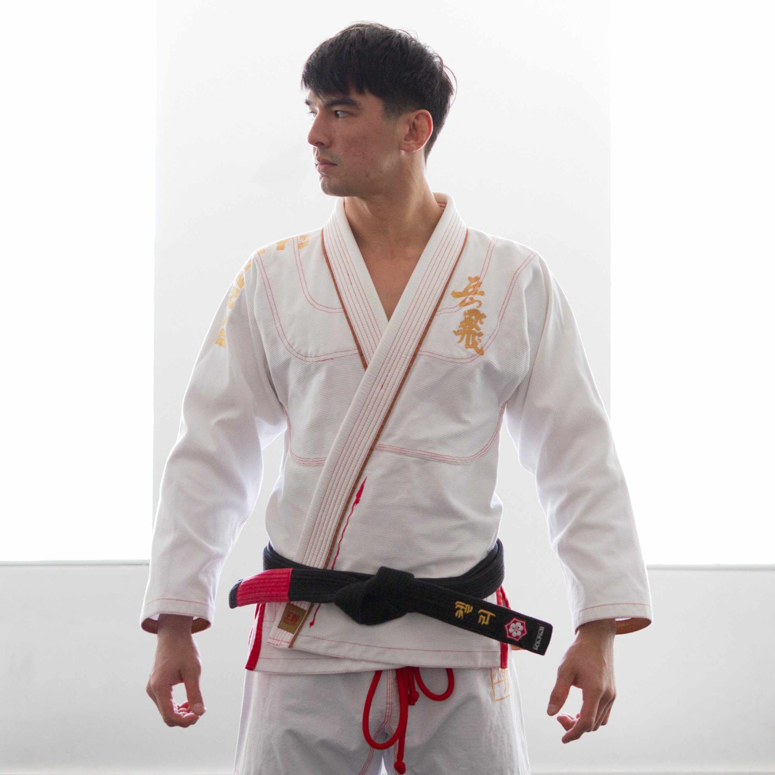 The Patriot Hanfu Kimono BJJ Gi-Hanfu Kimono Gi - Dynasty Clothing MMA