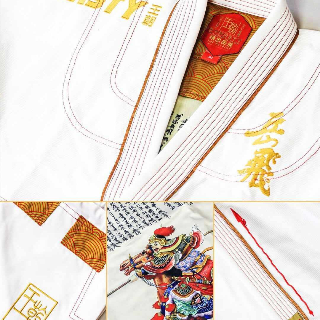 The Patriot Hanfu Kimono BJJ Gi-Hanfu Kimono Gi - Dynasty Clothing MMA