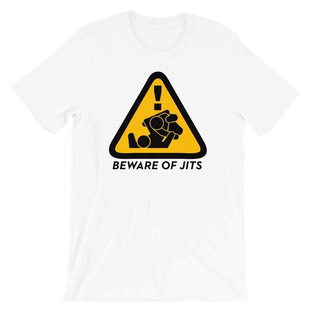 Beware of Jits (Jiu Jitsu) T-Shirt-T-Shirts - Dynasty Clothing MMA