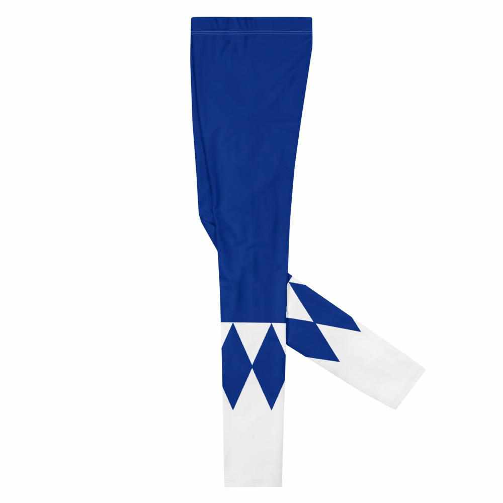 Blue Ranger Grappling Spats-Grappling Spats / Tights - Dynasty Clothing MMA
