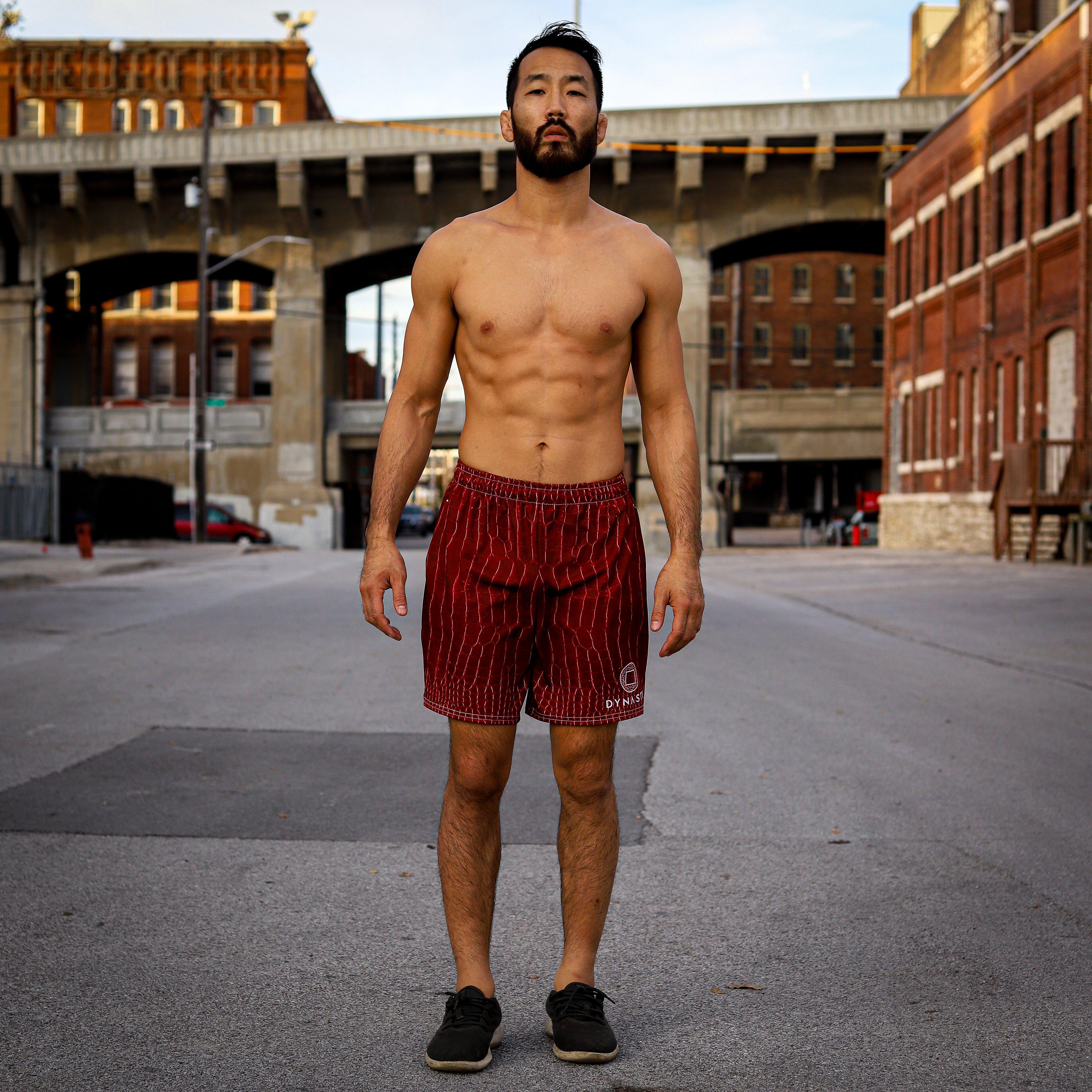 Crocodile Skin Active Training Workout Shorts-Training Shorts - Dynasty Clothing MMA