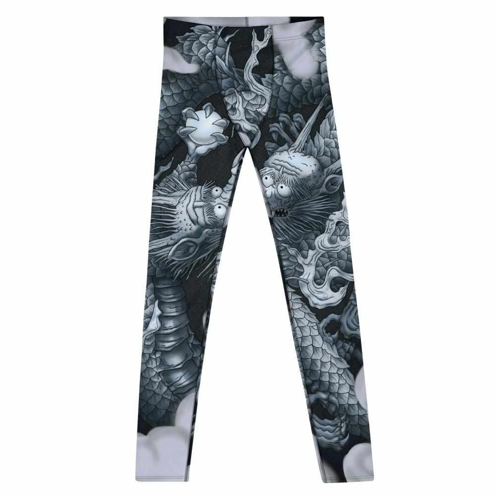 Dragon Lord Grappling Spats (Platinum)-Grappling Spats / Tights - Dynasty Clothing MMA