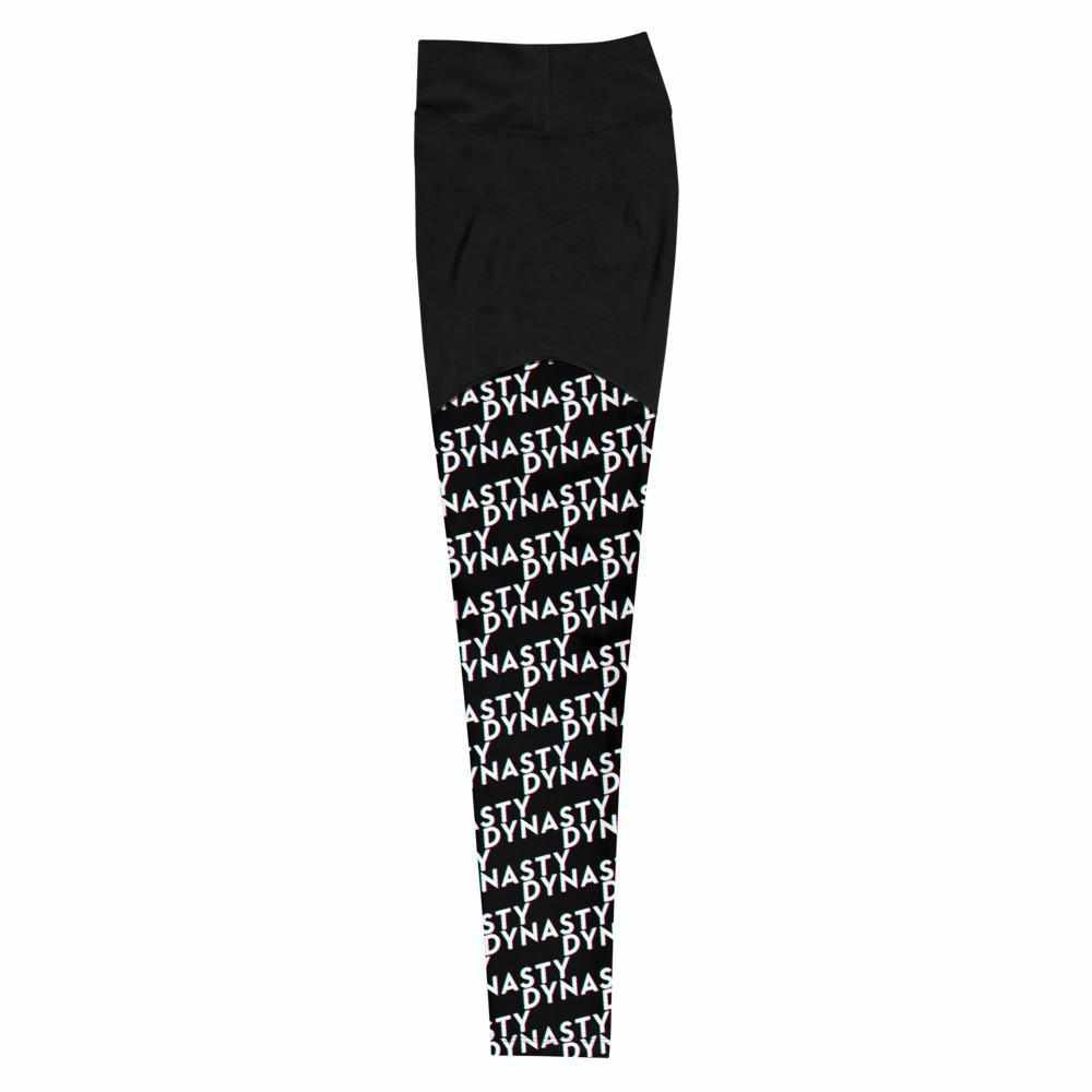 Dynasty "3D" Women's Active Sports Leggings-Grappling Spats / Tights - Dynasty Clothing MMA