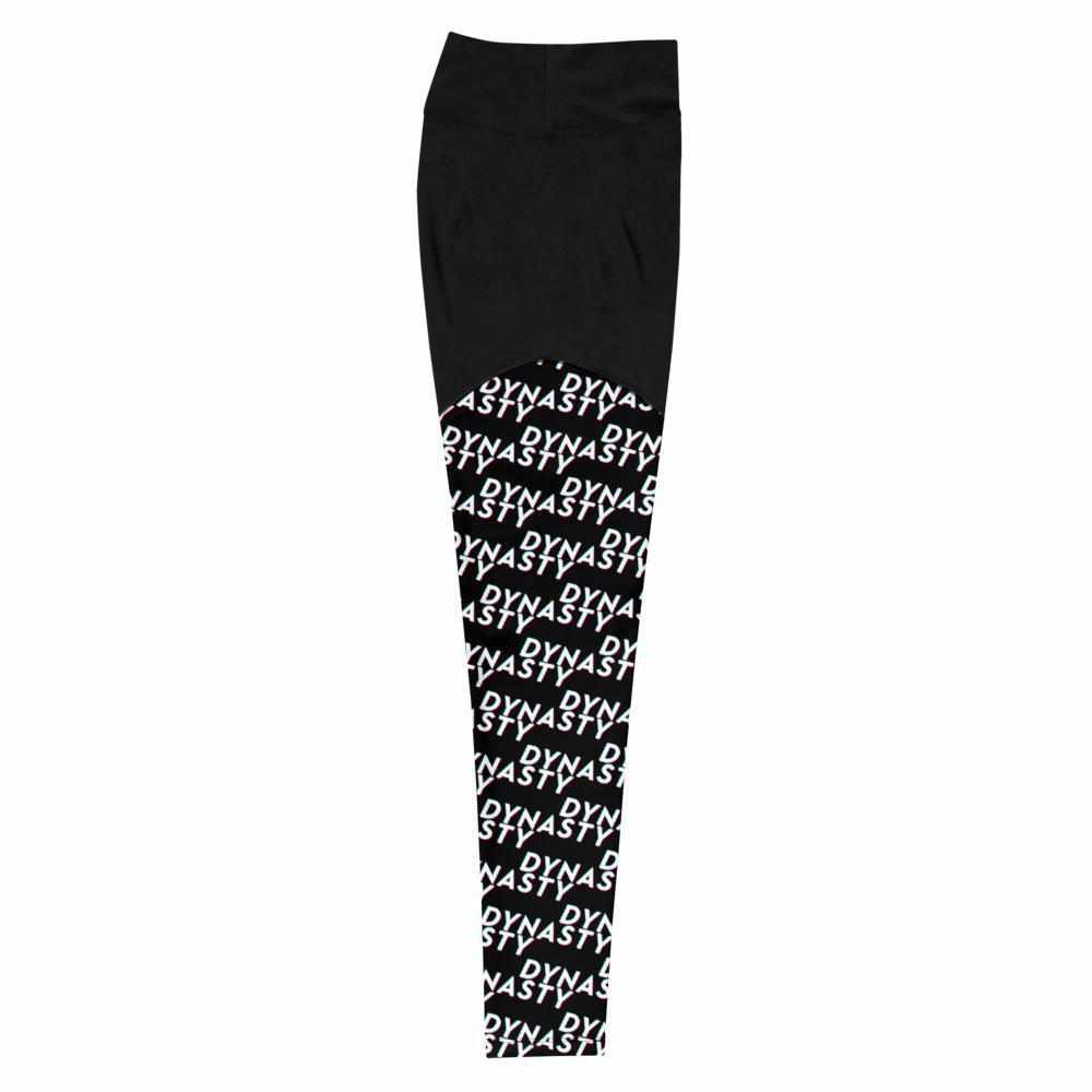 Dynasty "3D" Women's Active Sports Leggings-Grappling Spats / Tights - Dynasty Clothing MMA