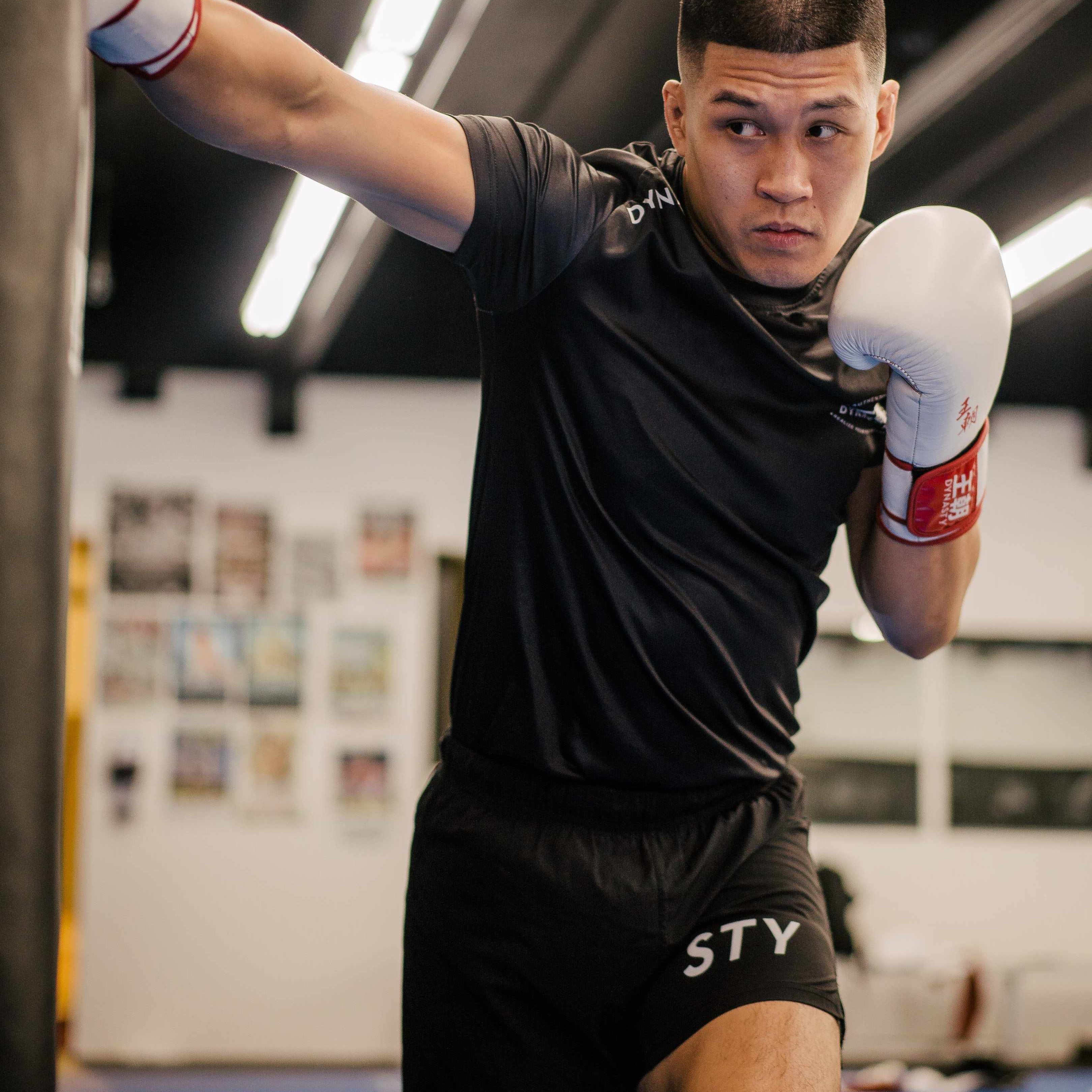 Dynasty Hybrid Competition Shorts (Black)-Hybrid Shorts - Dynasty Clothing MMA