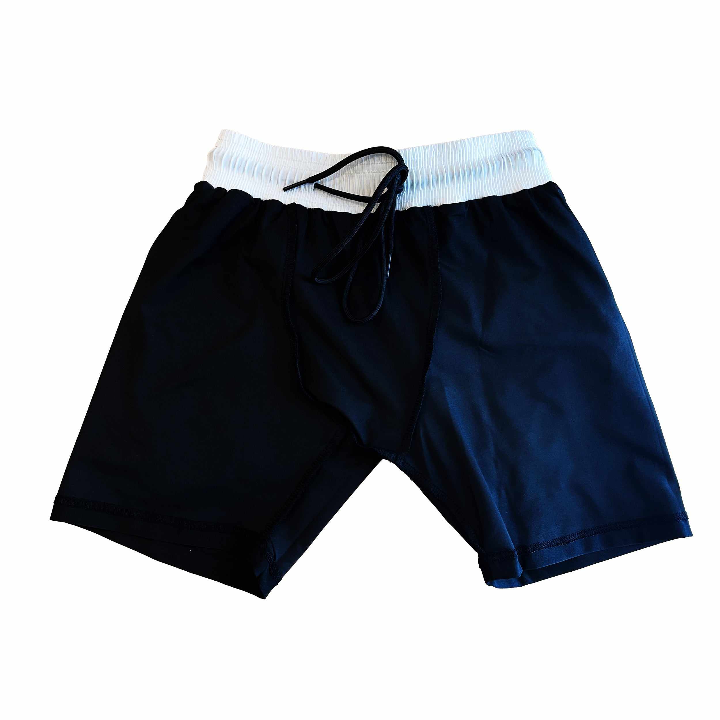 Dynasty Hybrid Pro Training Shorts (White)-Hybrid Shorts - Dynasty Clothing MMA