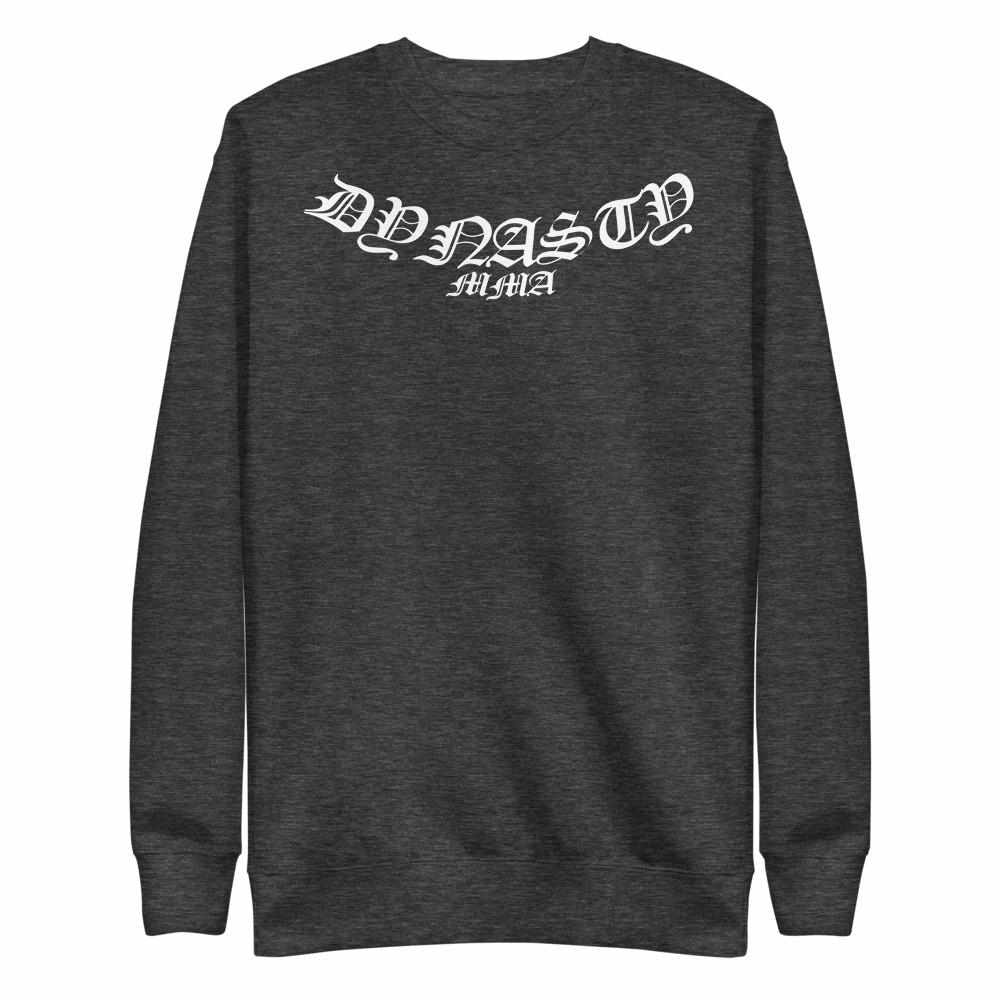 Dynasty MMA "Old English" Premium Fleece Pullover Sweater-Hoodies / Sweaters - Dynasty Clothing MMA