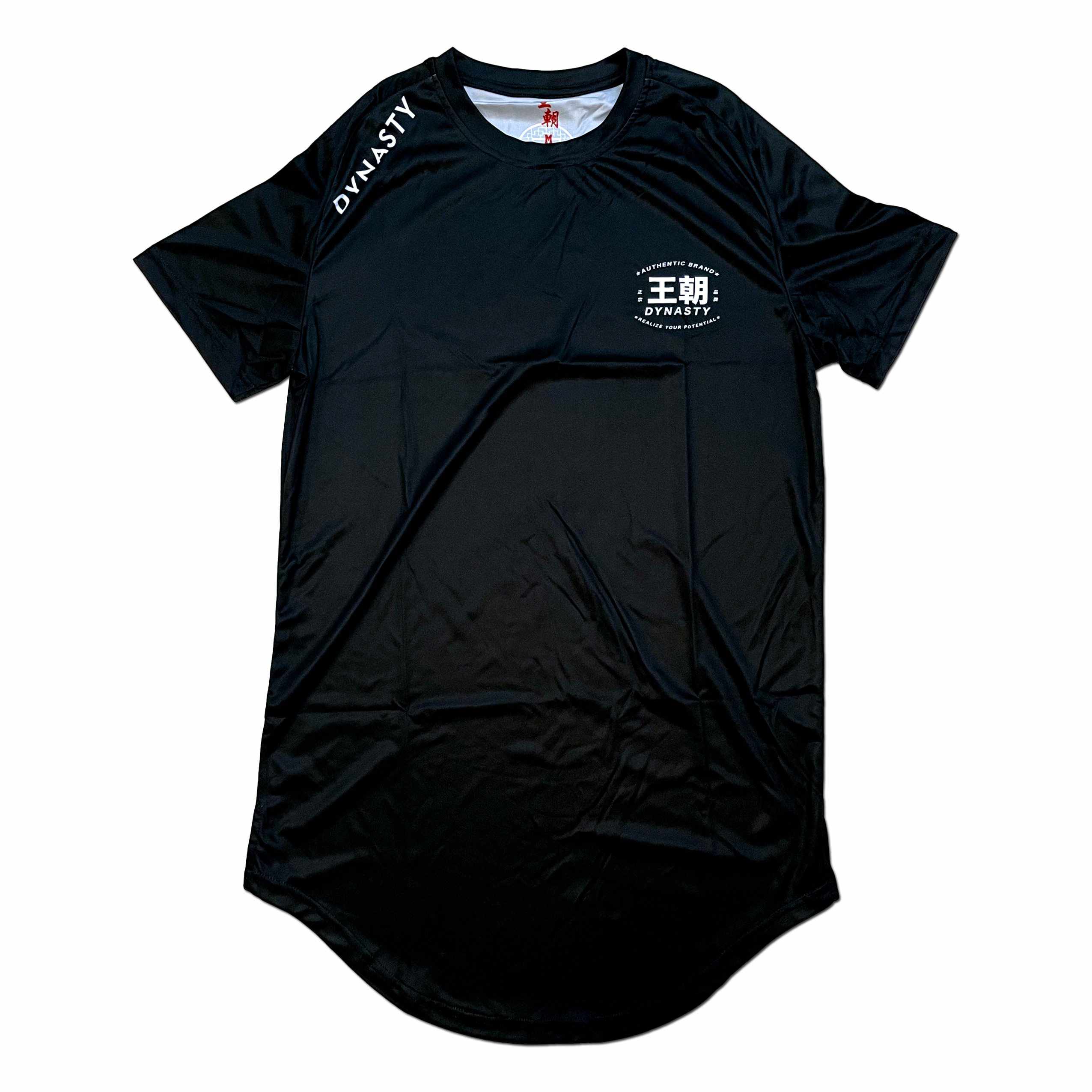 Dynasty Omni Training Shirt (Black)-Training Shirts - Dynasty Clothing MMA